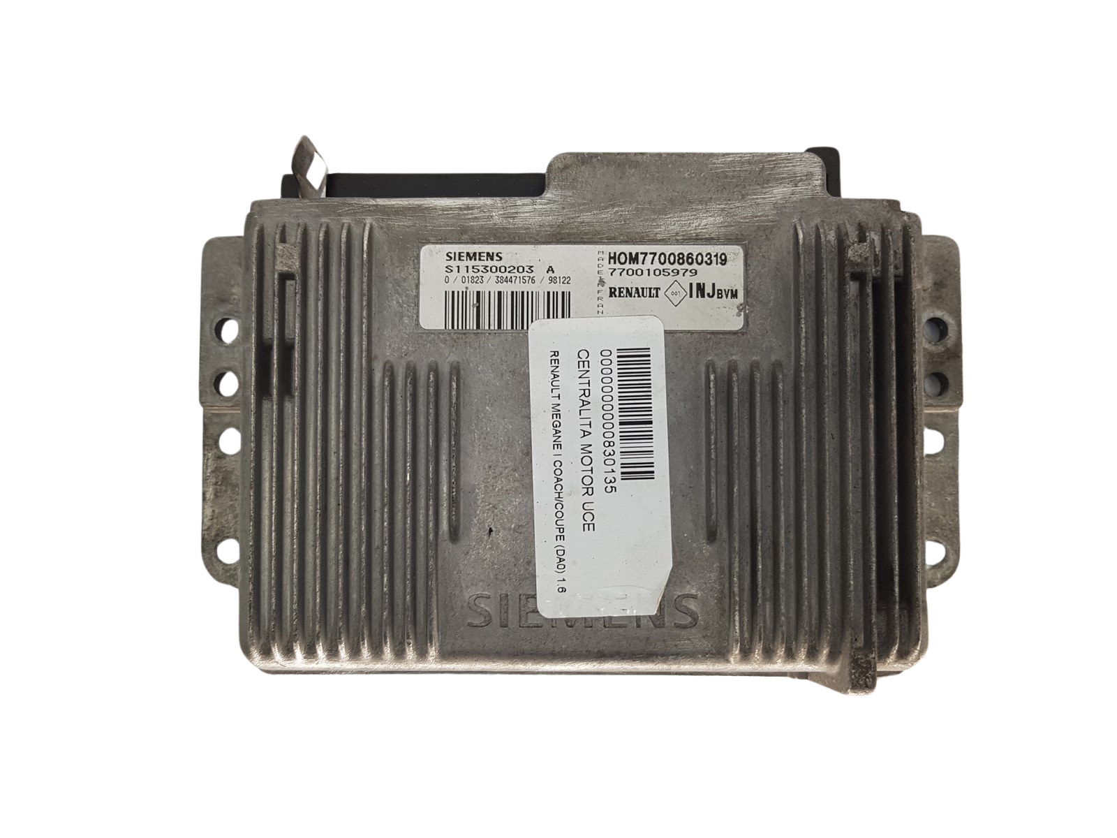 Ohjausyksikkö 7700105979 7700860319 S115300203A Renault Siemens 3060 main product photo