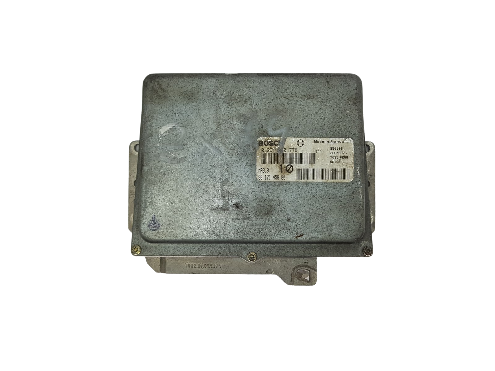 Ohjausyksikkö 9617149880 0261200778 26FM0076 PSA Bosch 17753 main product photo