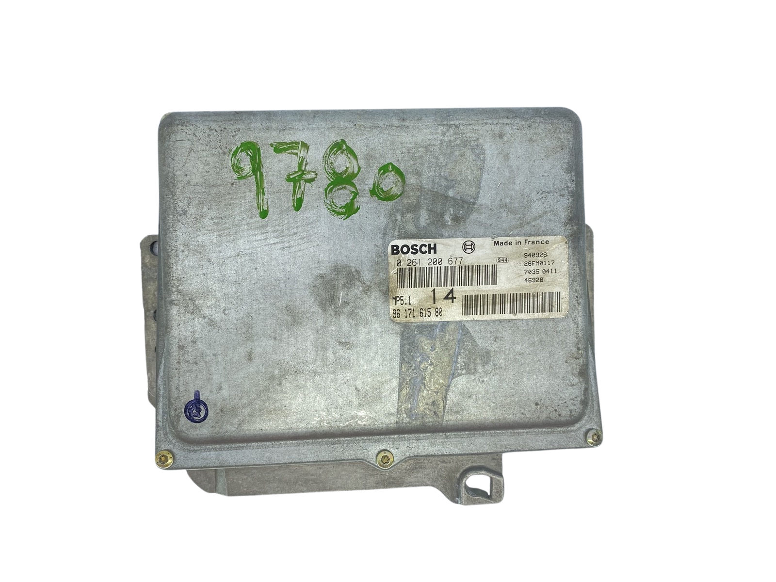 Ohjausyksikkö 0261200677 9617161580 26FM0117 PSA Bosch 63291 main product photo