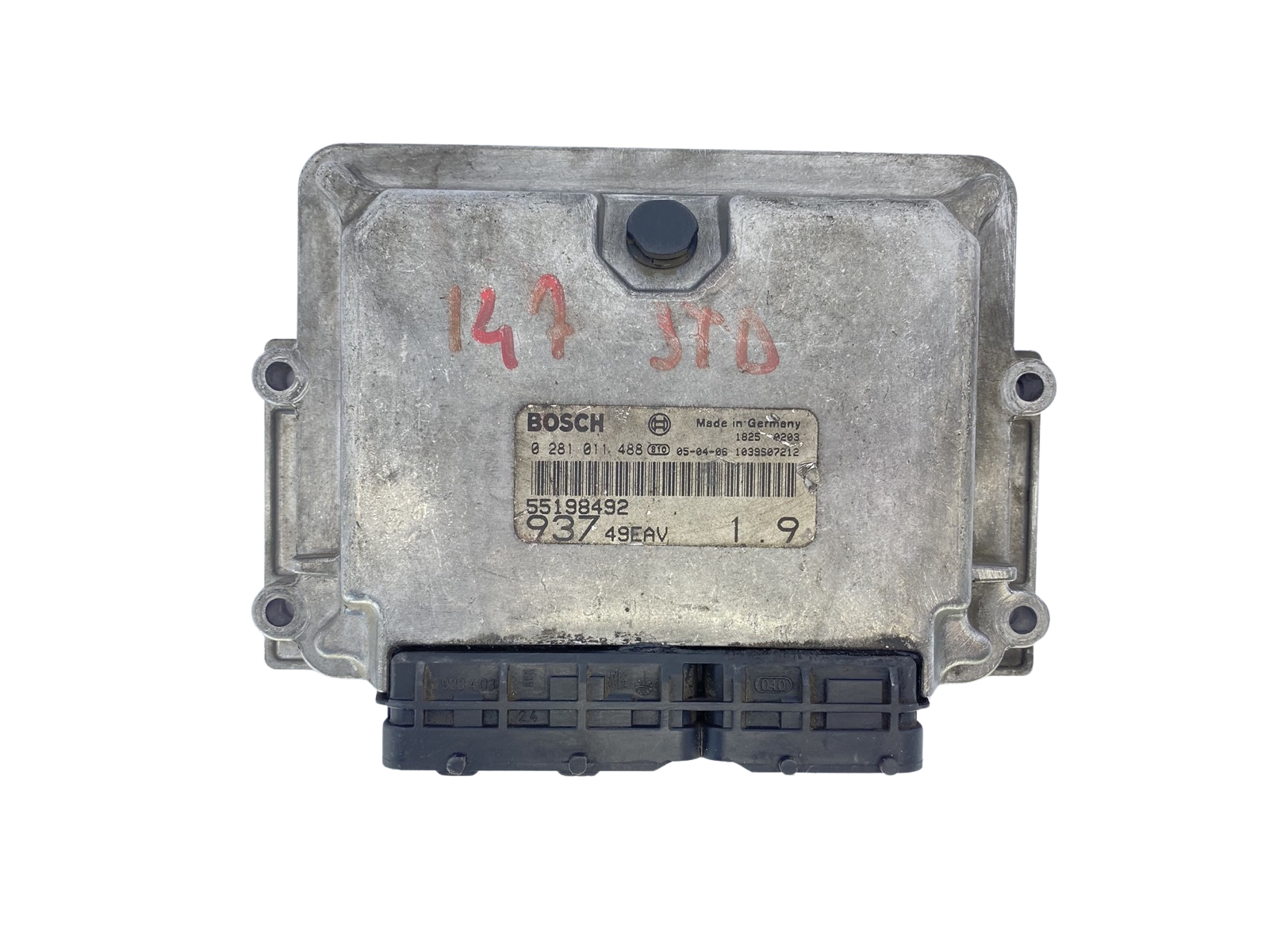 Ohjausyksikkö Alfa Romeo 55198492 0281011488 49EAV Bosch 53888 main product photo