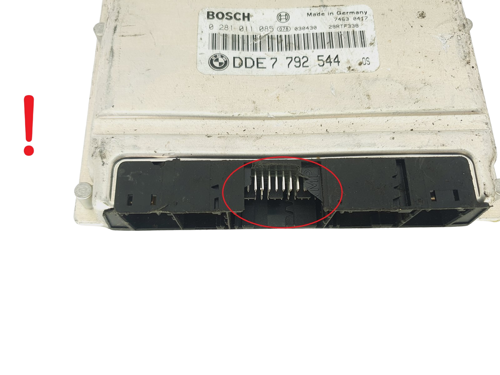 Ohjausyksikkö BMW 7792544 0281011085 Bosch main product photo