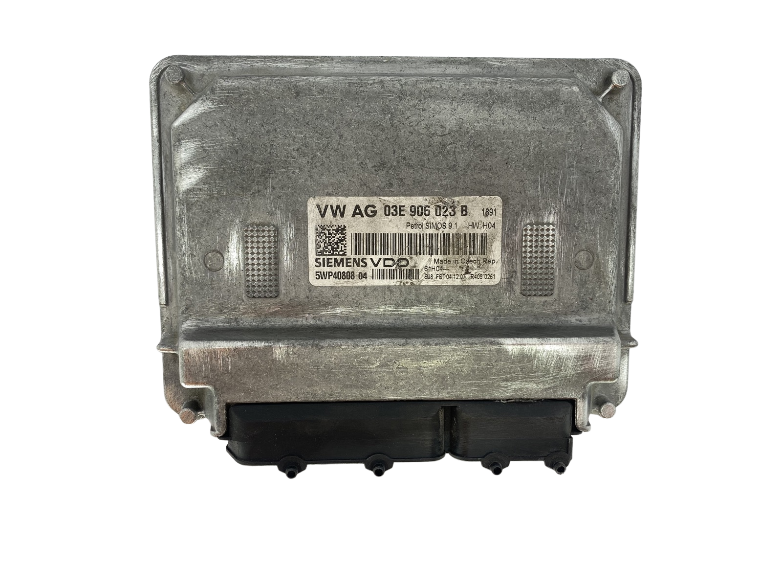 Ohjausyksikkö 03E906023B 5WP40808 04 VW Siemens 50180 main product photo