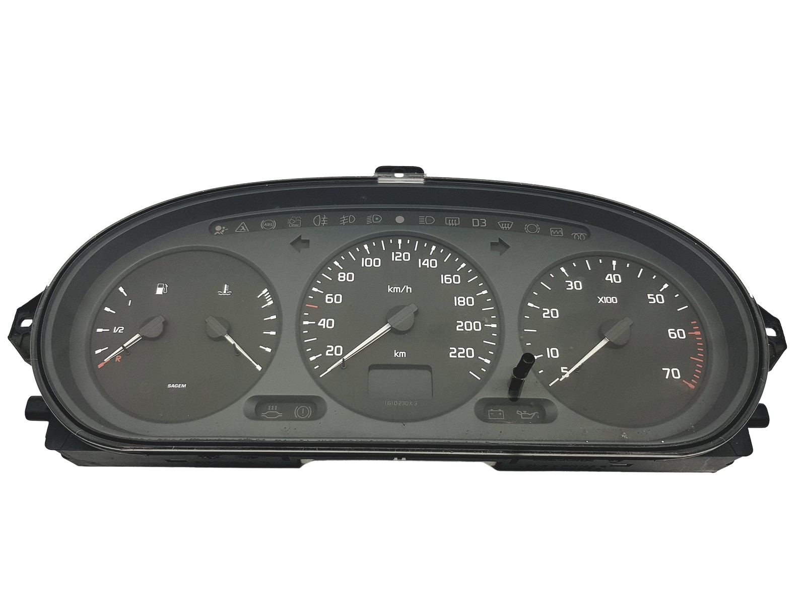 Kierroslukumittari Megane Scenic 21578161-2 21612792-4 49223 main product photo