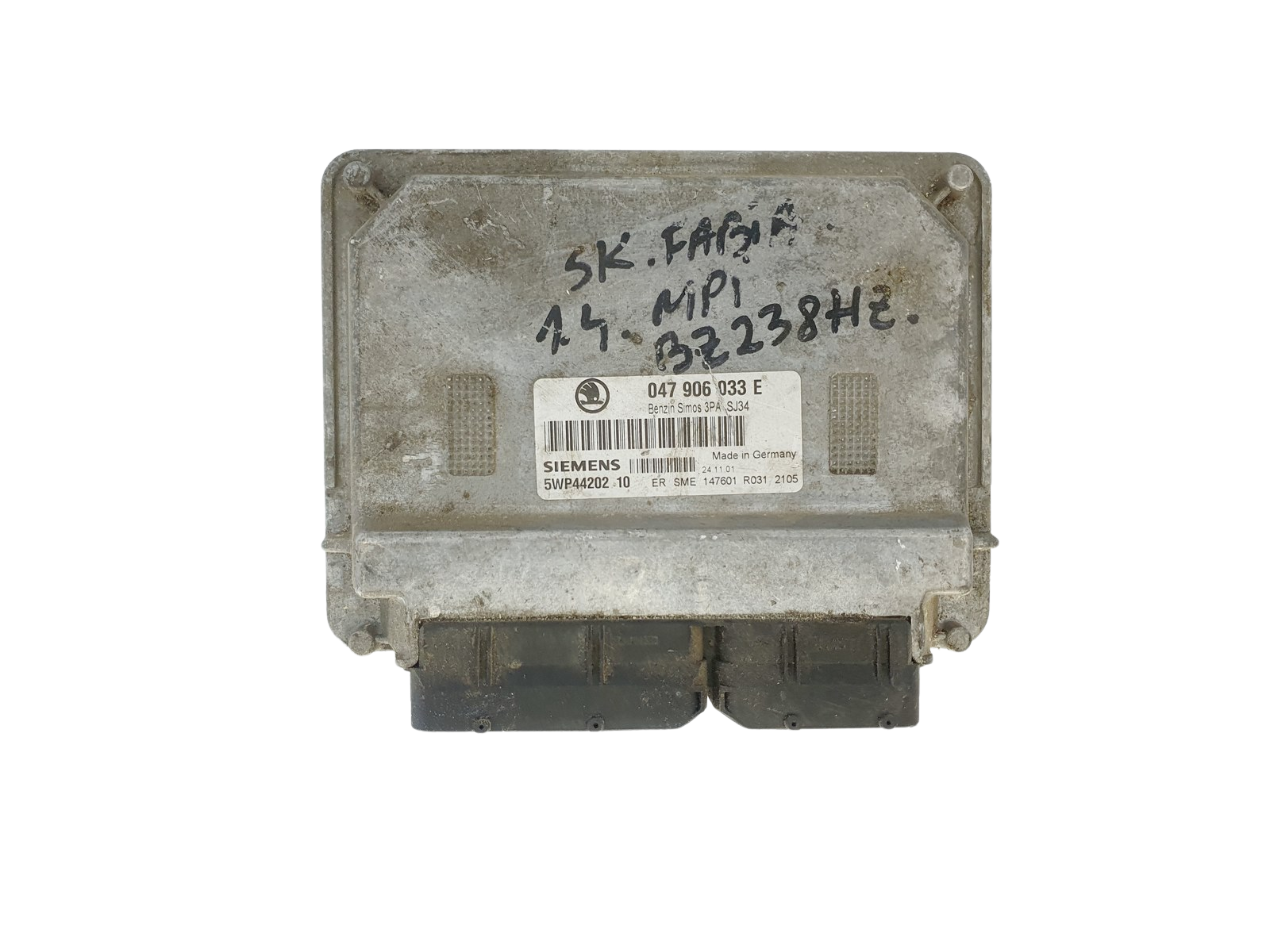 Ohjausyksikkö 047906033E 5WP44202 10 Skoda Siemens main product photo