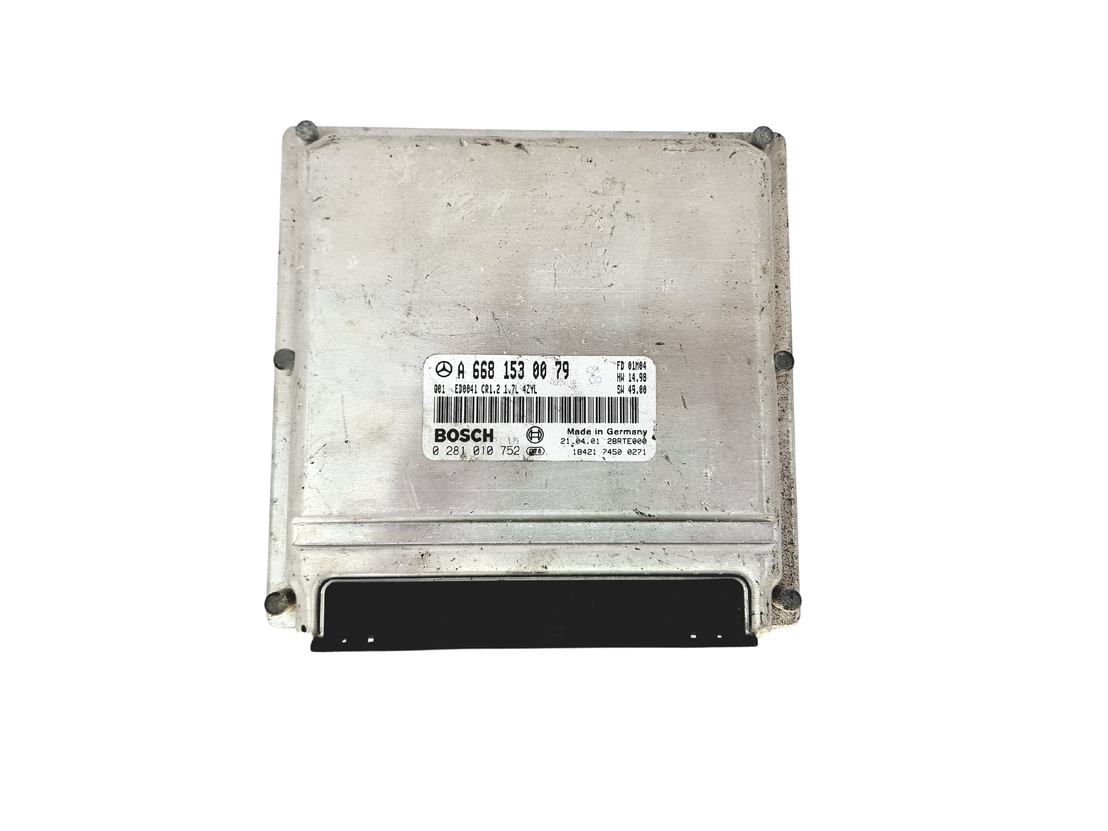 Ohjausyksikkö A6681530079 0281010752 Mercedes Bosch 27818 main product photo