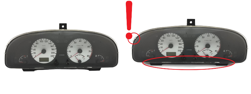 Kierroslukumittari Citroen Xsara 9639709080 B01 Sagem 57935 main product photo