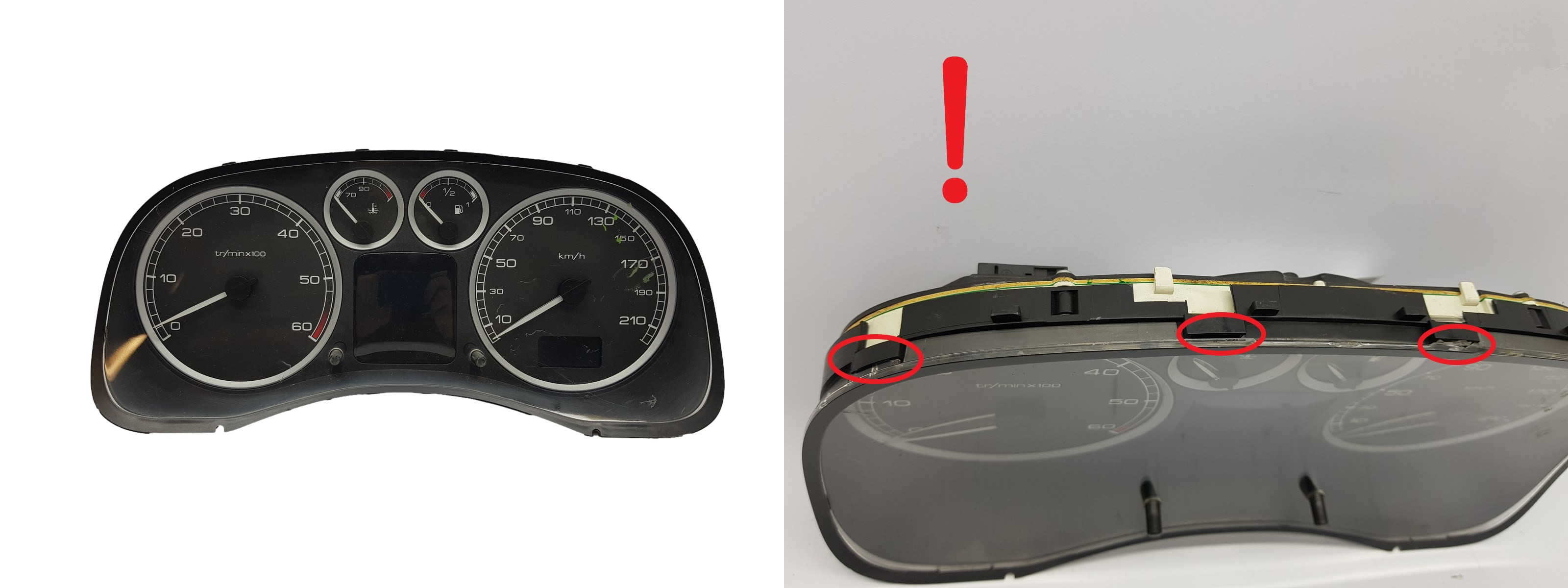 Nopeusmittari Peugeot 307 9651299680 2563 main product photo