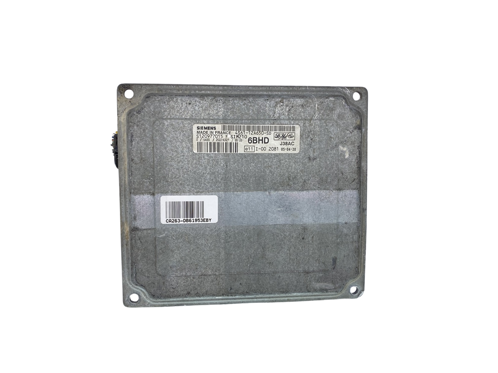 Ohjausyksikkö S120977015F 4S61-12A650-SD Siemens 61953 main product photo