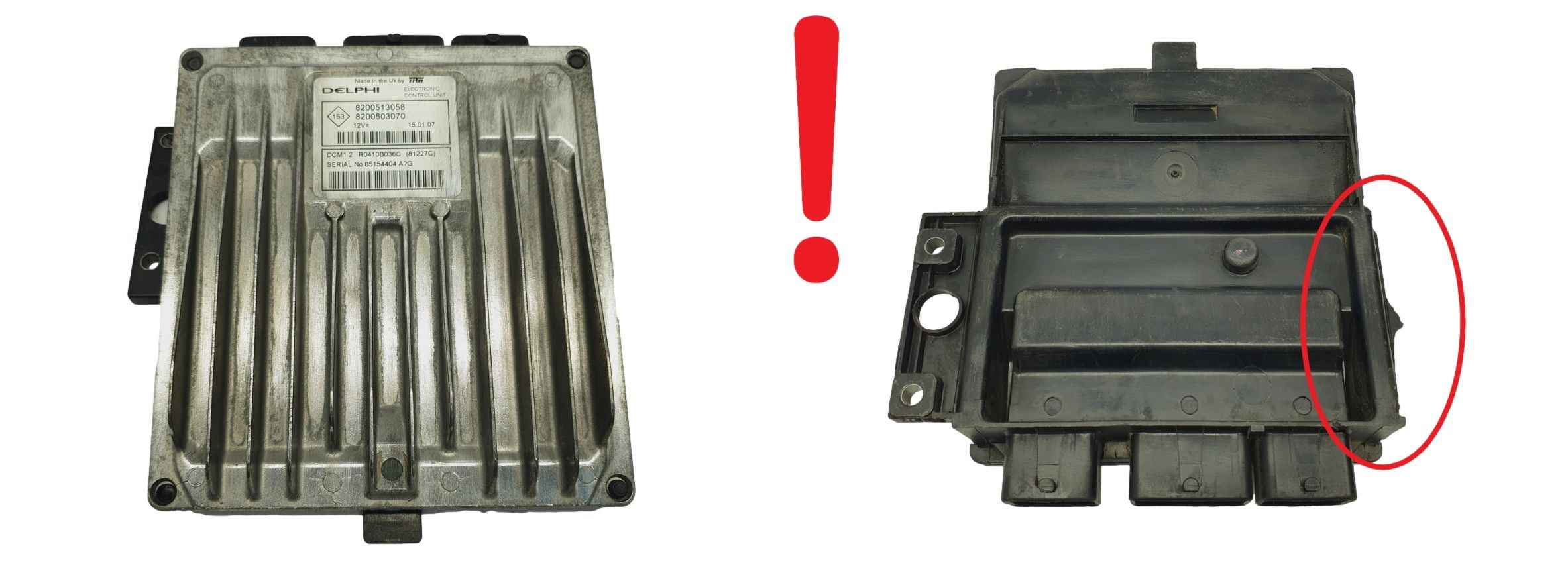 Ohjausyksikkö 8200513058 8200603070 R0410B036C Renault Delphi 68247 main product photo