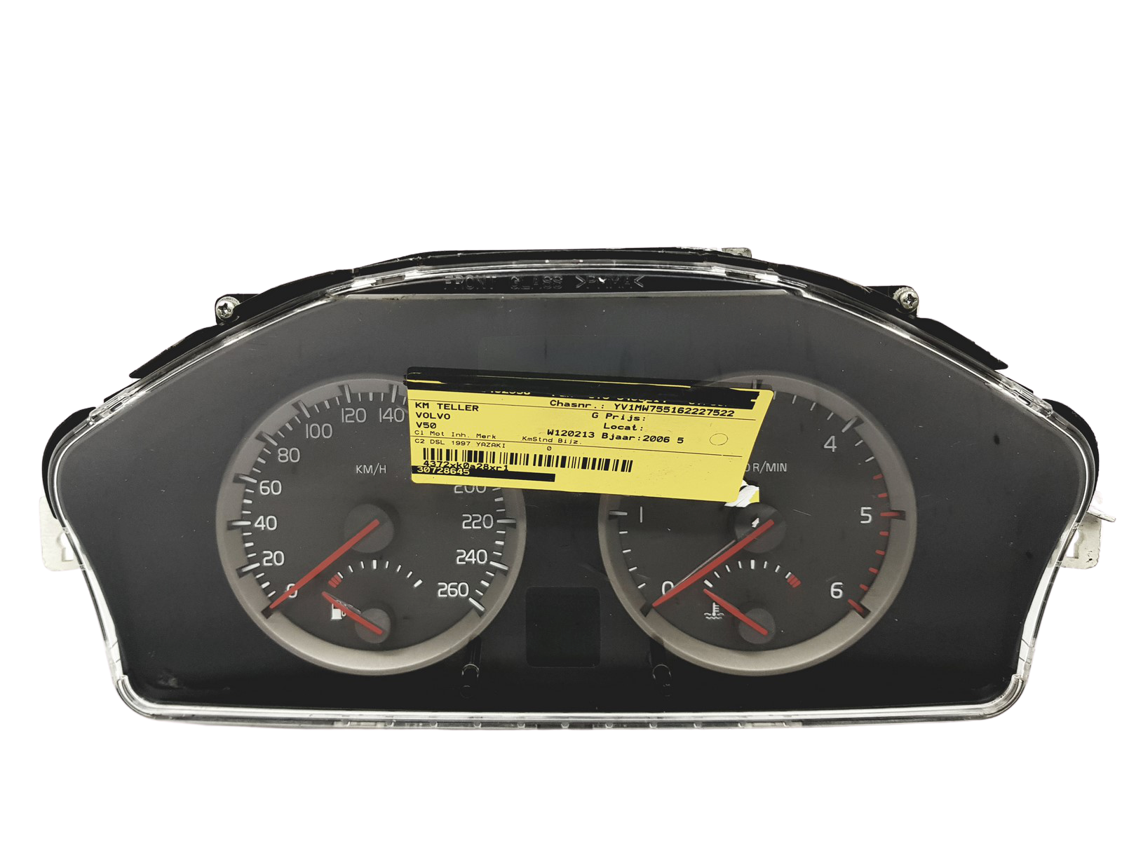 Kierroslukumittari Volvo V50 30728645 69594-880T 30522 main product photo