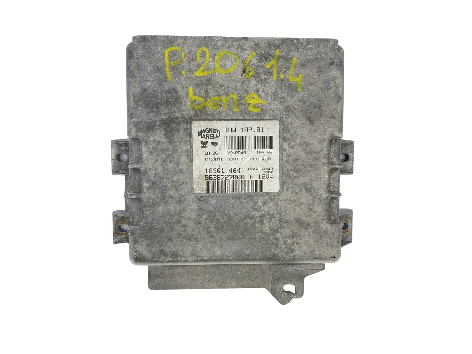 Ohjausyksikkö 9636727080 16301.464 IAW1AP.81 PSA Magneti Marelli 56592 main product photo