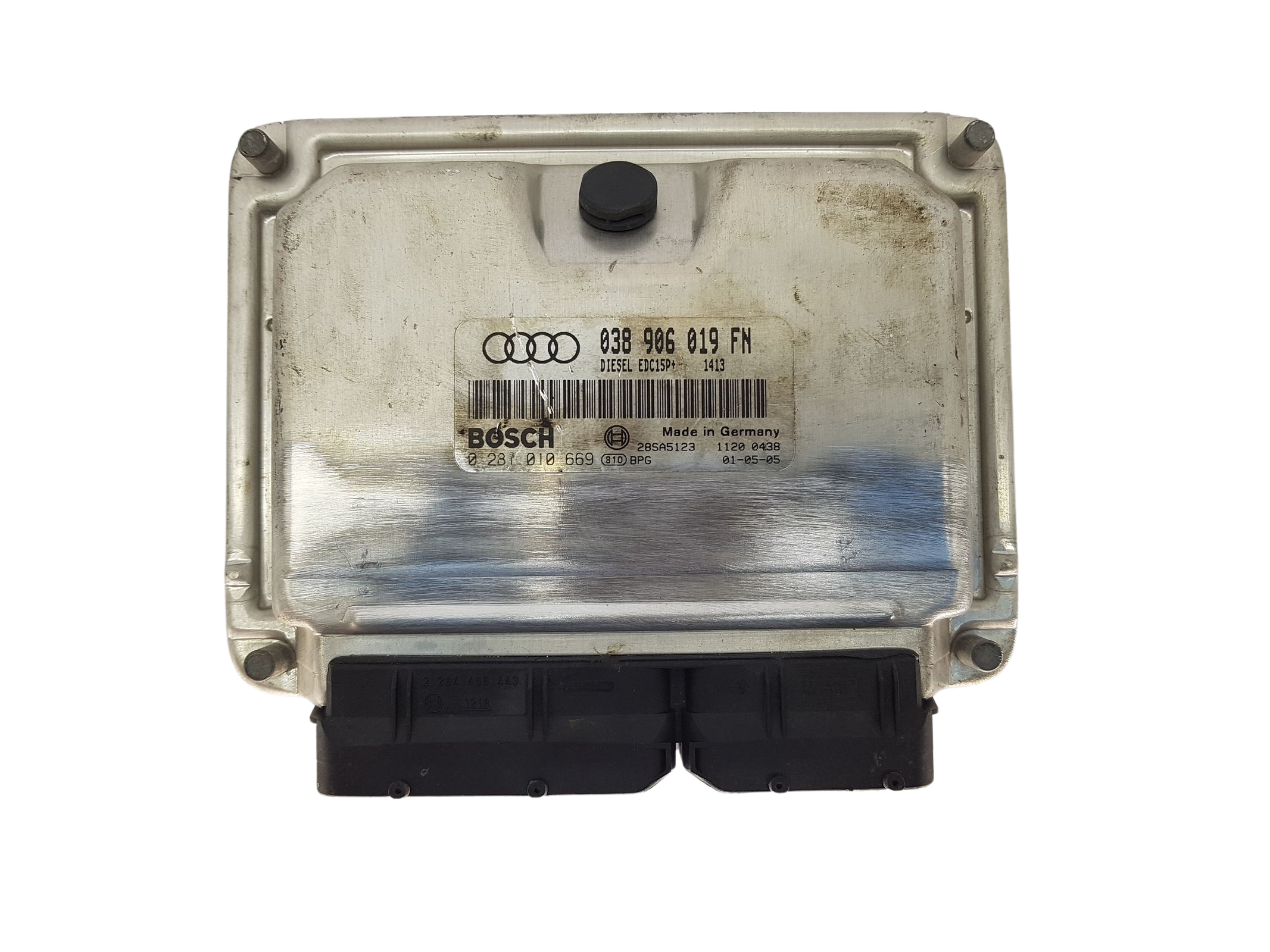 Ohjausyksikkö 038906019FN 0281010669 Audi Bosch 3015 main product photo