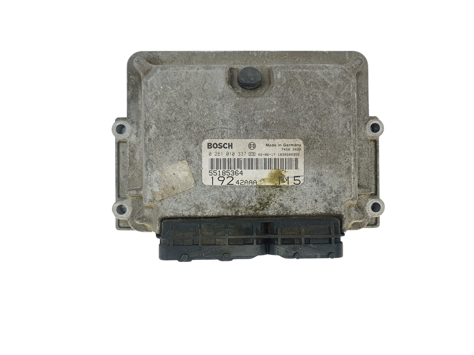 Ohjausyksikkö Fiat 55185364 0281010337 19242AAA Bosch 46759 main product photo