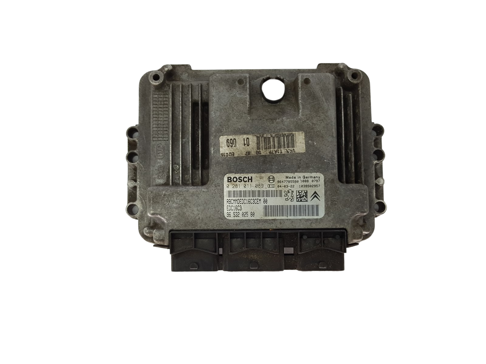 Ohjausyksikkö PSA 0281011089 9653202580 9647785580 Bosch 19374 main product photo