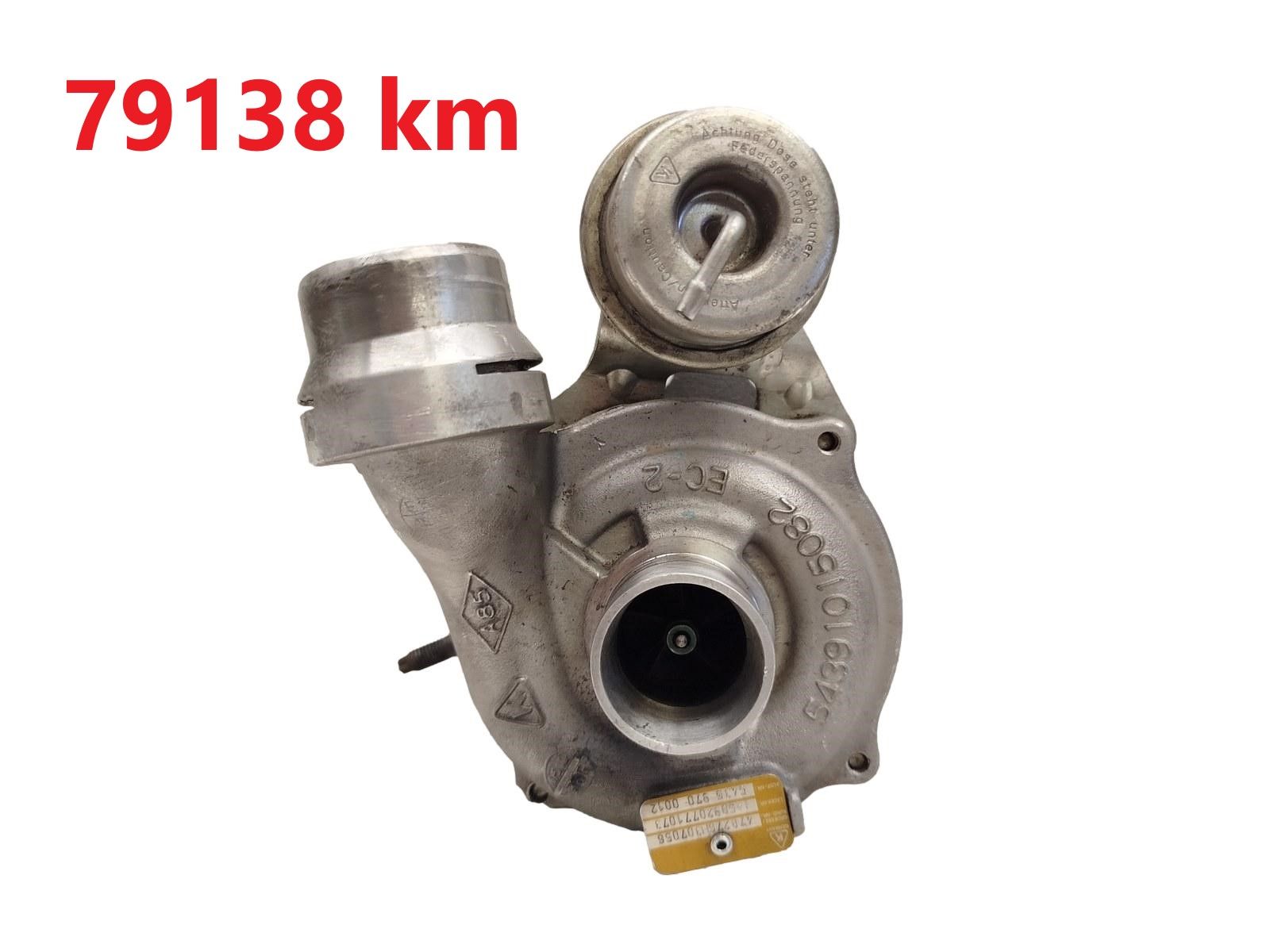 Turboahdin Renault Dacia 1.5 dci 54359700012 478276H307056 79138 km main product photo