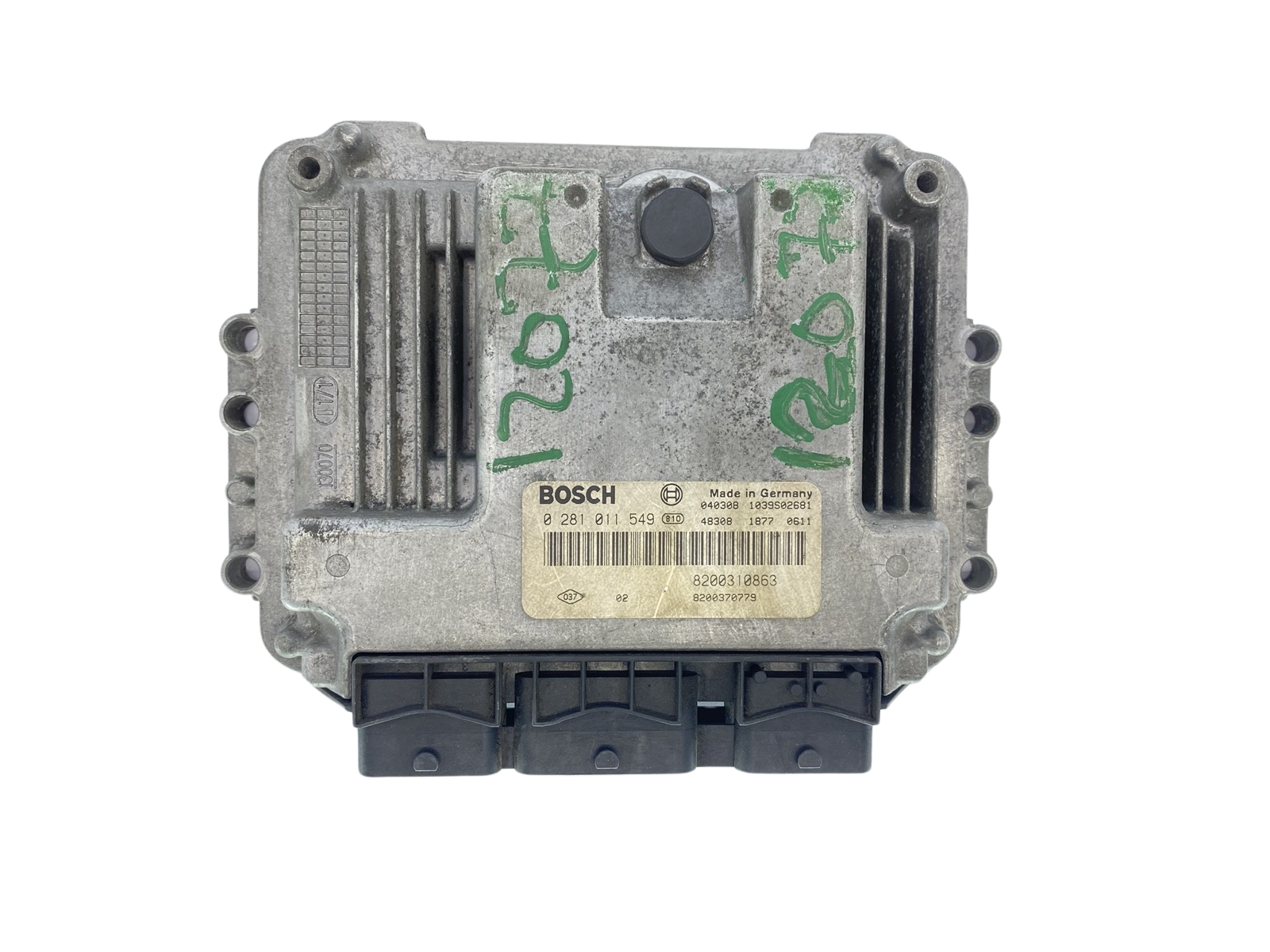 Ohjausyksikkö 0281011549 8200310863 8200370779 Renault Bosch 63555 main product photo