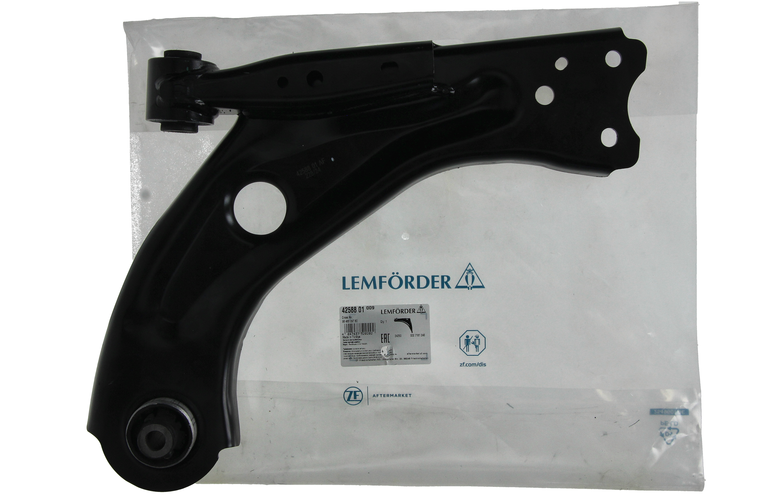 Tukivarsi Vasen Tee Peugeot 9846329780 4258801 Lemforder main product photo