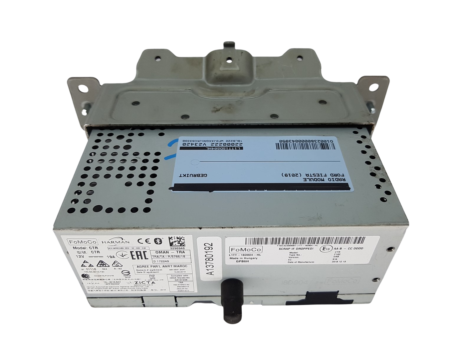 Autosoitin Navi Ford Fiesta 7 L1TT-18D804-HL CTR F102 DAB FoMoCo main product photo