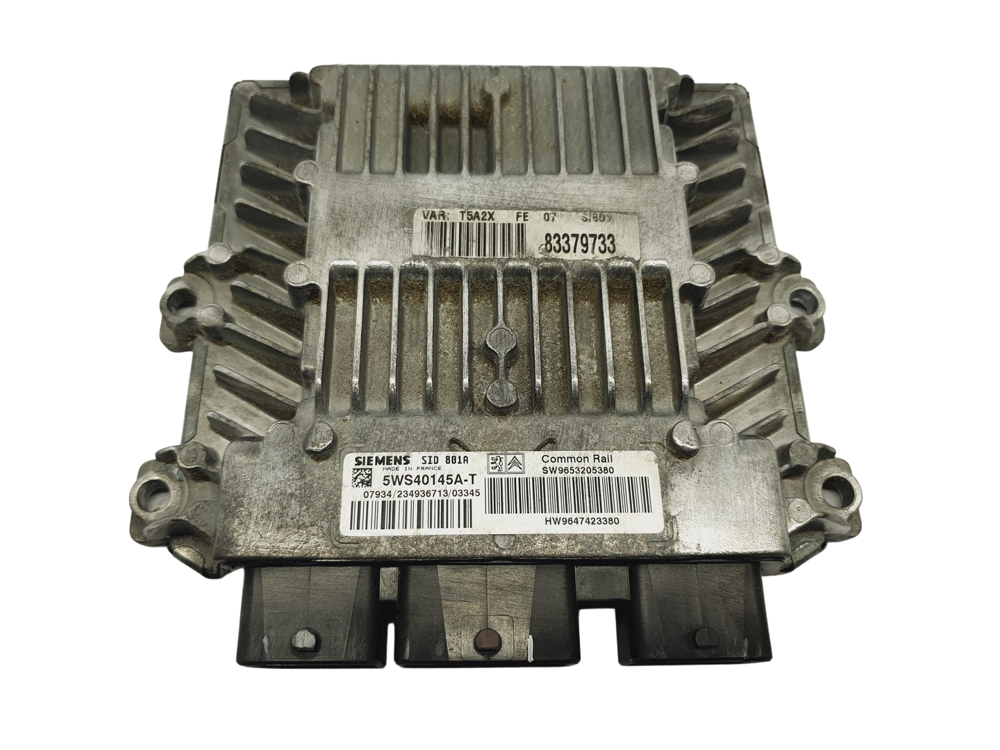 Ohjausyksikkö 5WS40145A-T 9653205380 9647423380 PSA Siemens 68203 main product photo