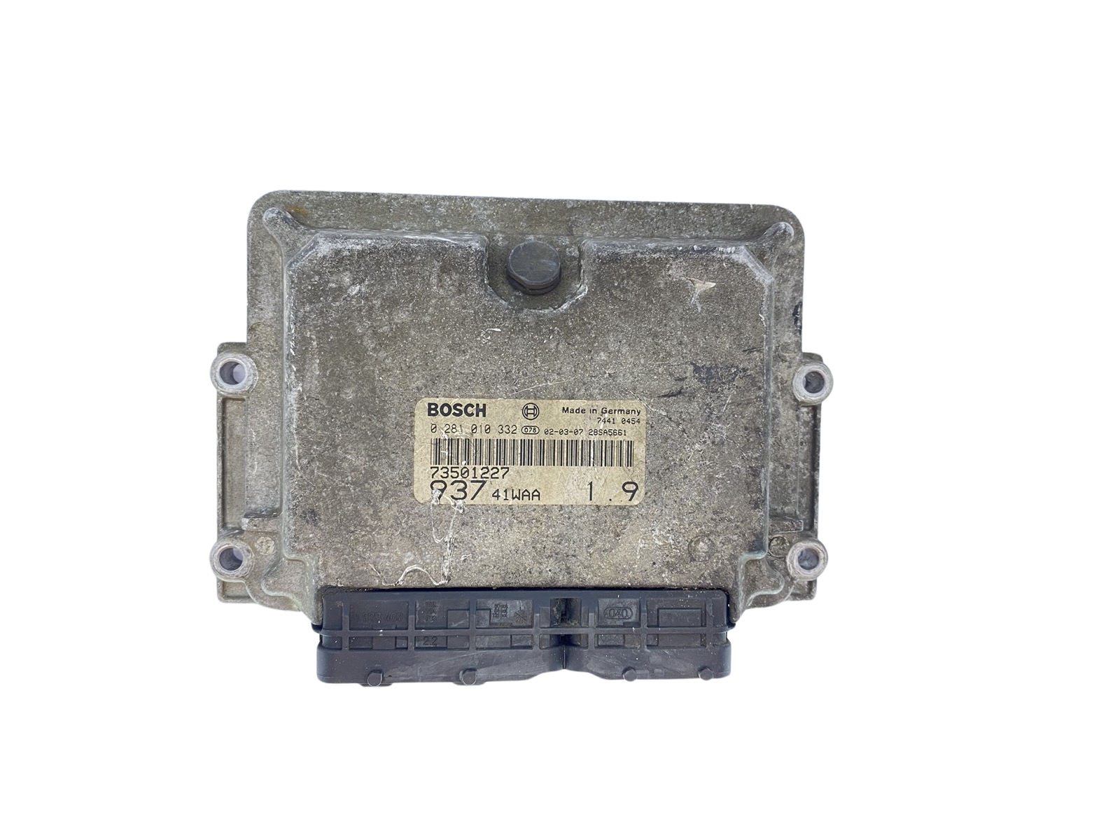 Ohjausyksikkö 73501227 0281010332 93741WAA Alfa Romeo Bosch 62042 main product photo