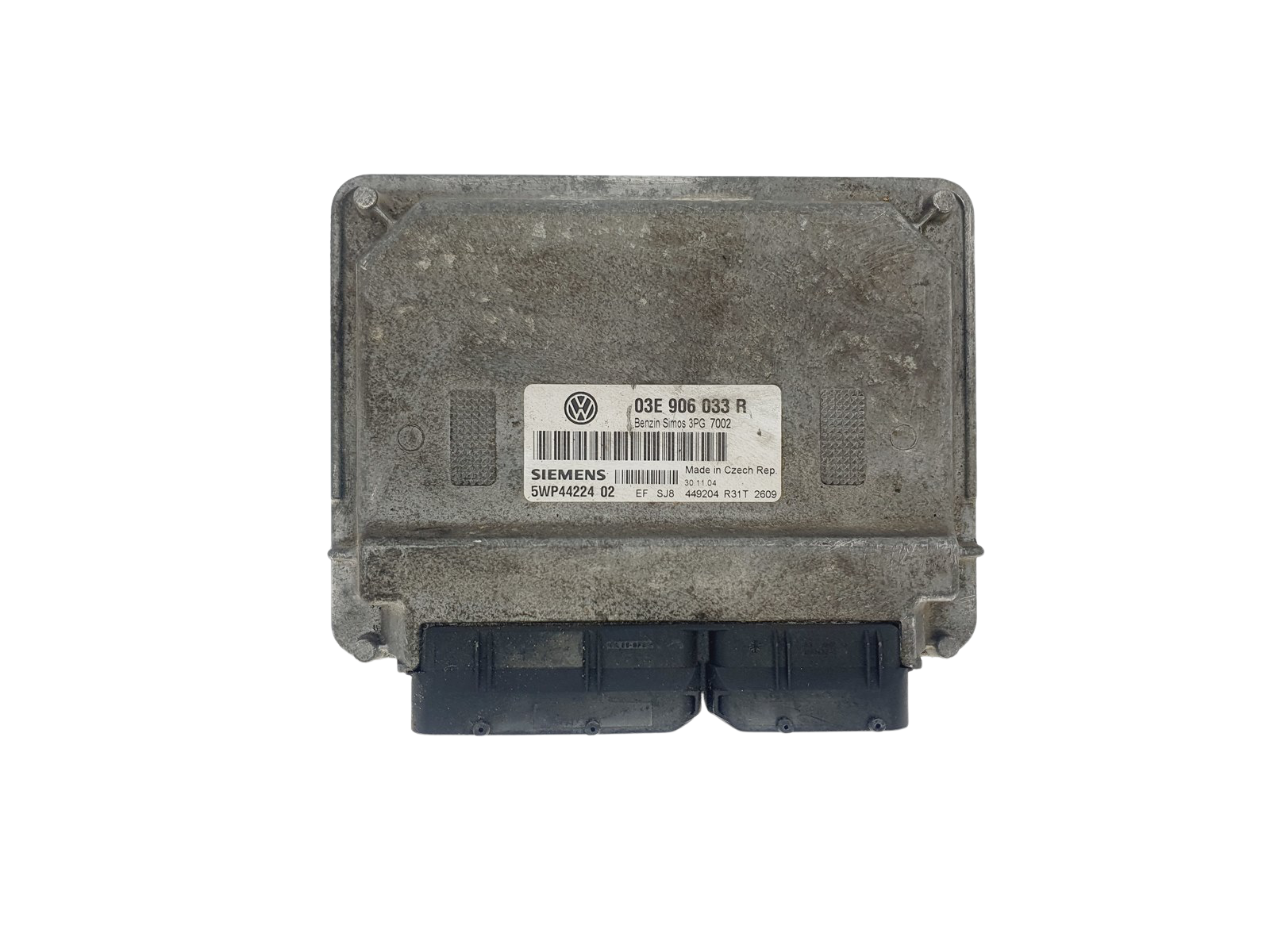 Ohjausyksikkö VW 03E906033R 5WP44224 02 Siemens 45280 main product photo
