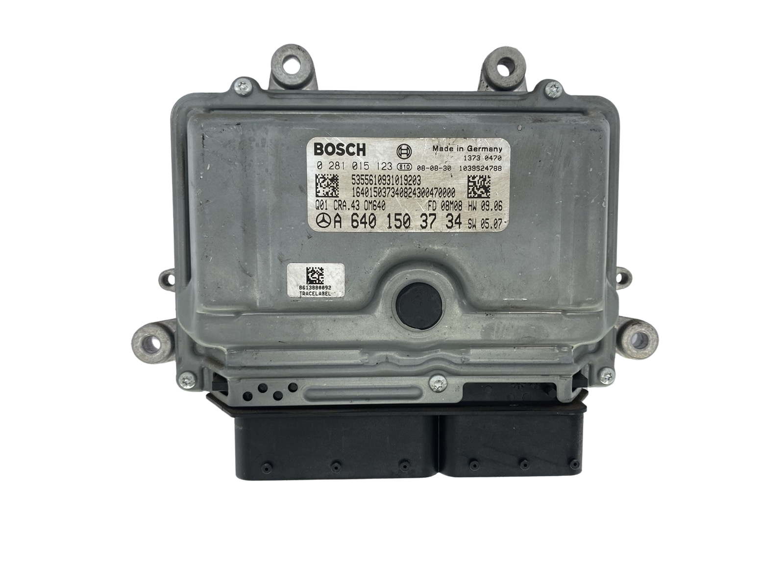 Ohjausyksikkö 0281015123 A6401503734 Mercedes Bosch 52853 main product photo
