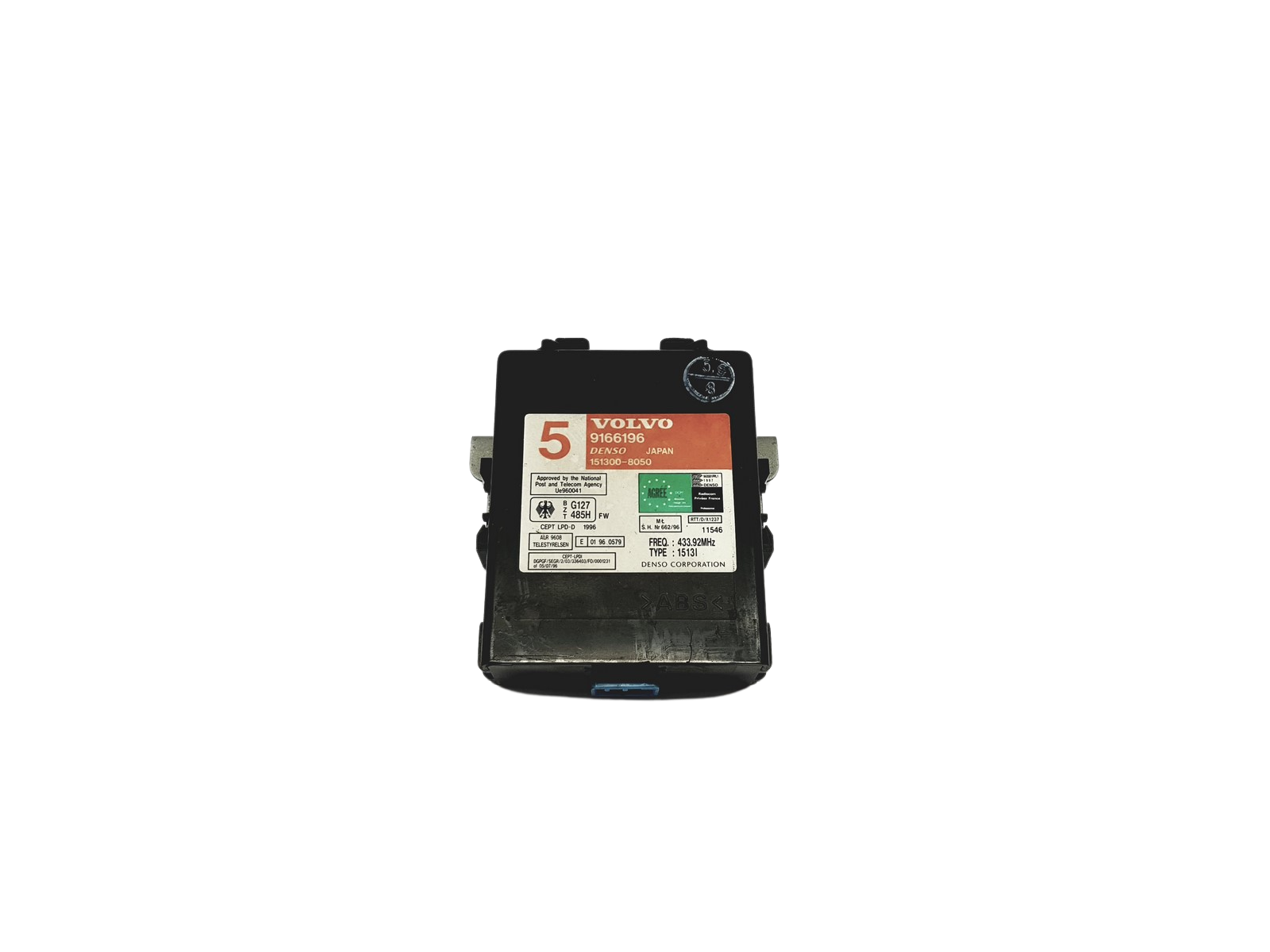 Lukituksen Ohjain Volvo 9166196 151300-8050 Denso 57901 main product photo