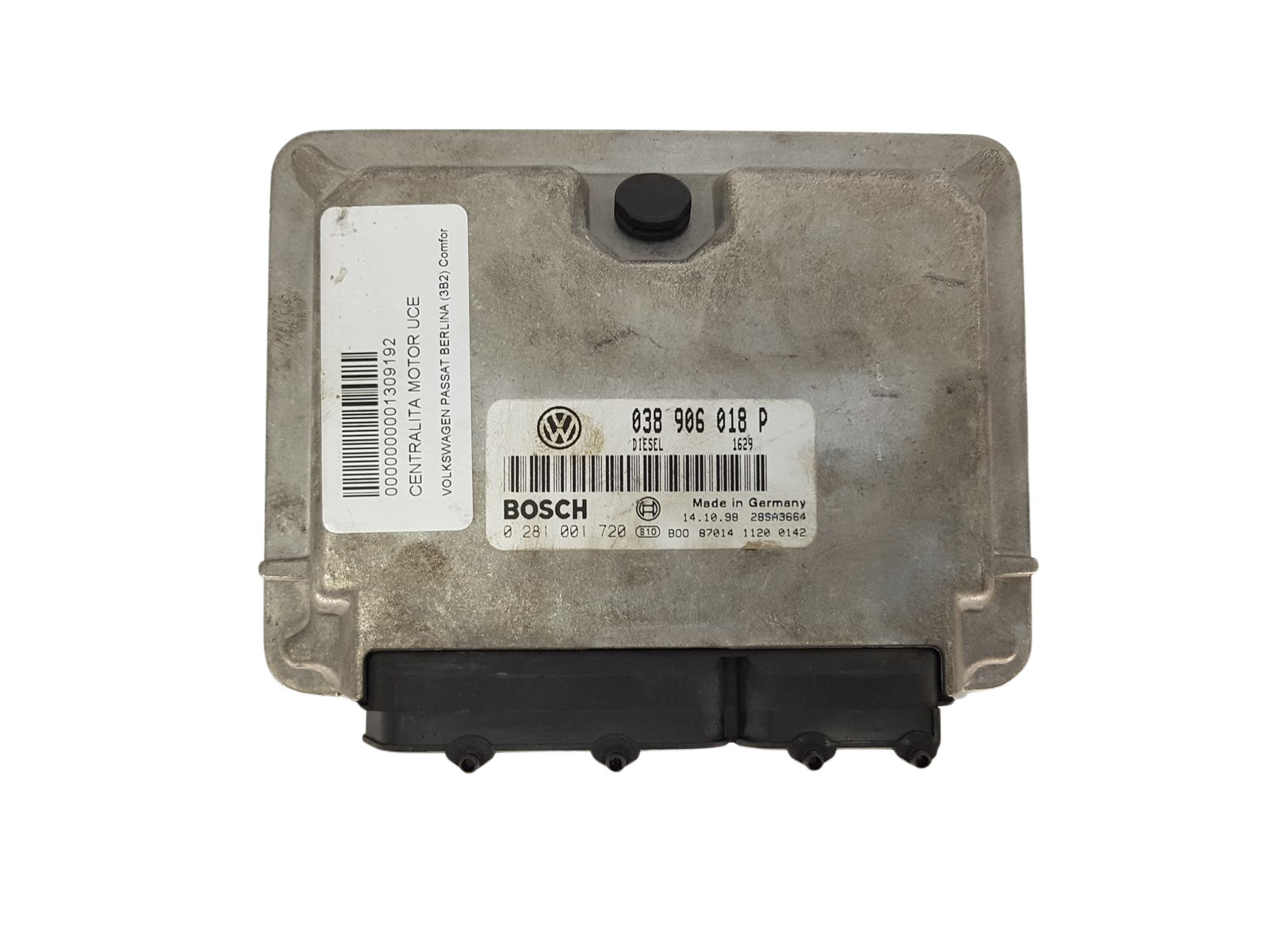Ohjausyksikkö 038906018P 0281001720 Volkswagen Bosch 3563 main product photo