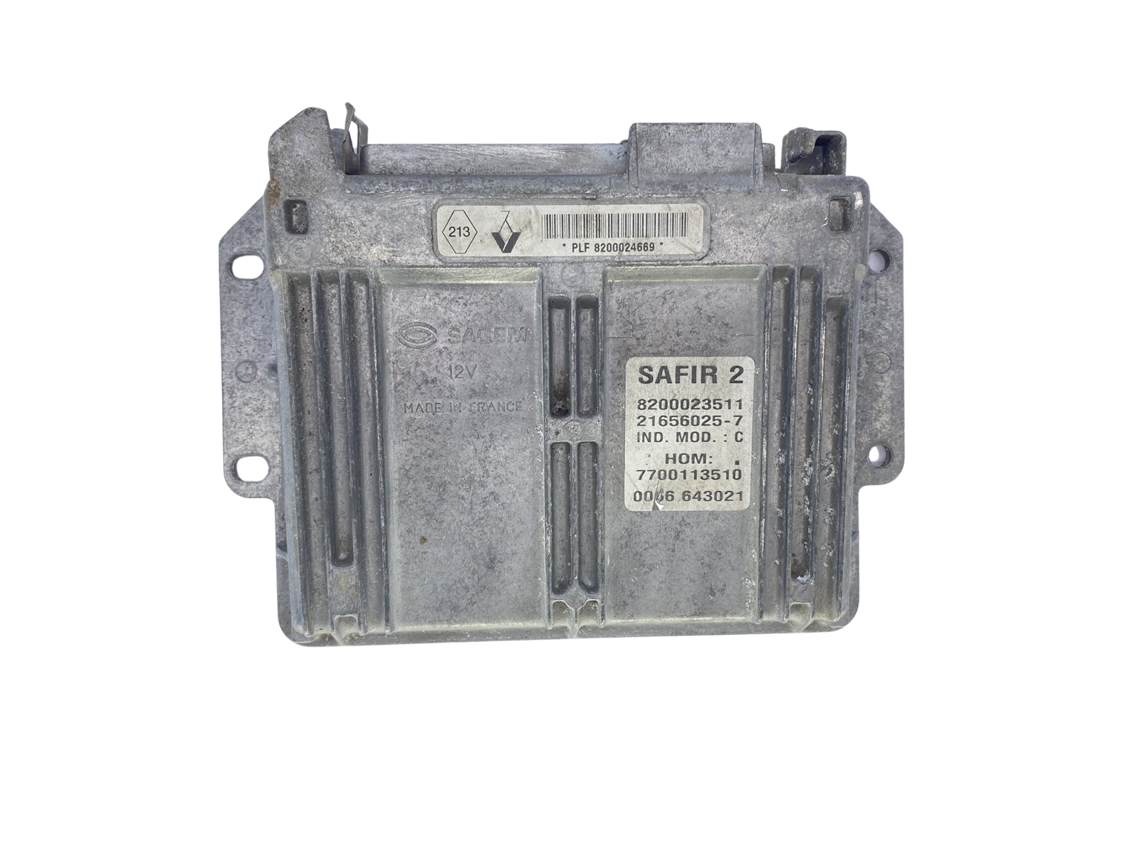 Ohjausyksikkö 8200024669 8200023511 7700113510 Renault Sagem 55385 main product photo