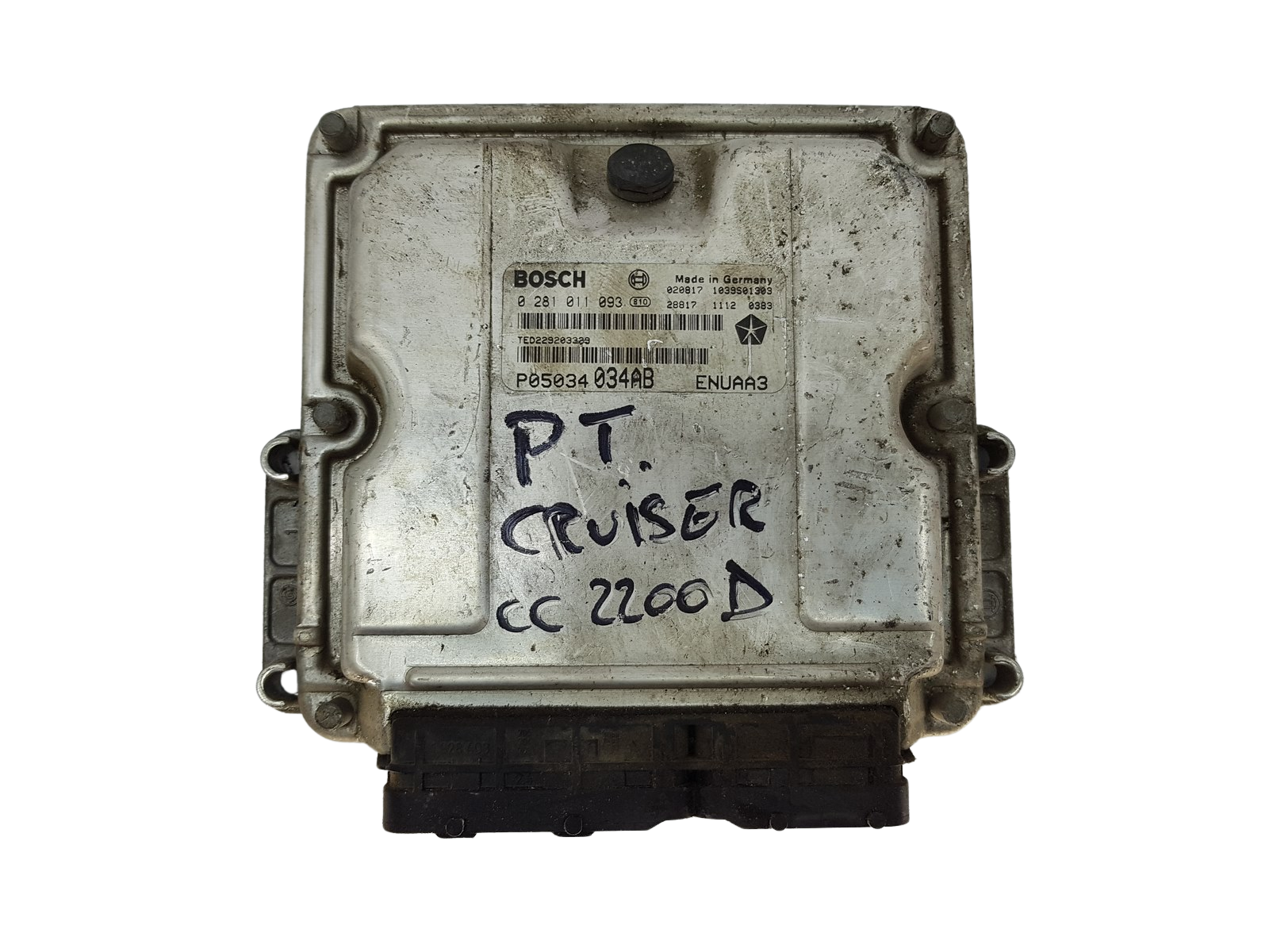 Ohjausyksikkö P05034034AB 0281011093 Chrysler Bosch 15675 main product photo