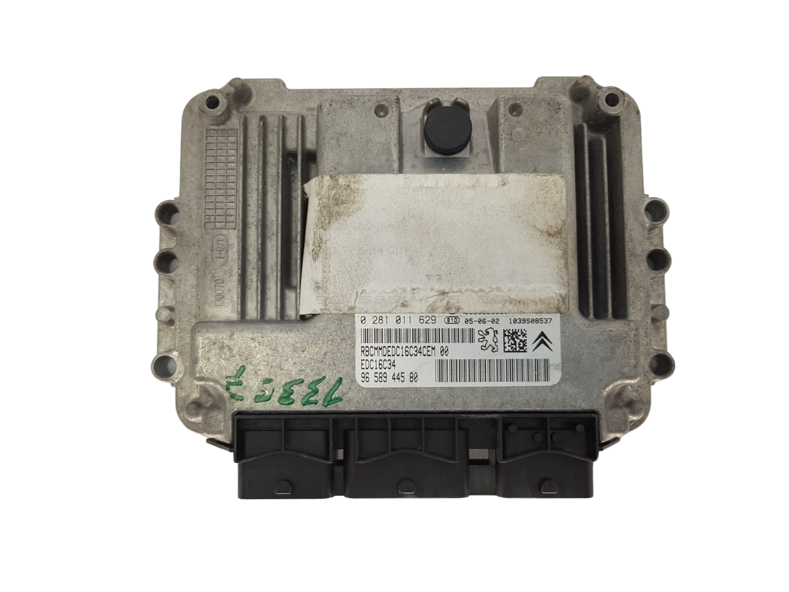 Ohjausyksikkö 0281011629 9658944580 9653958980 PSA Bosch 3698 main product photo