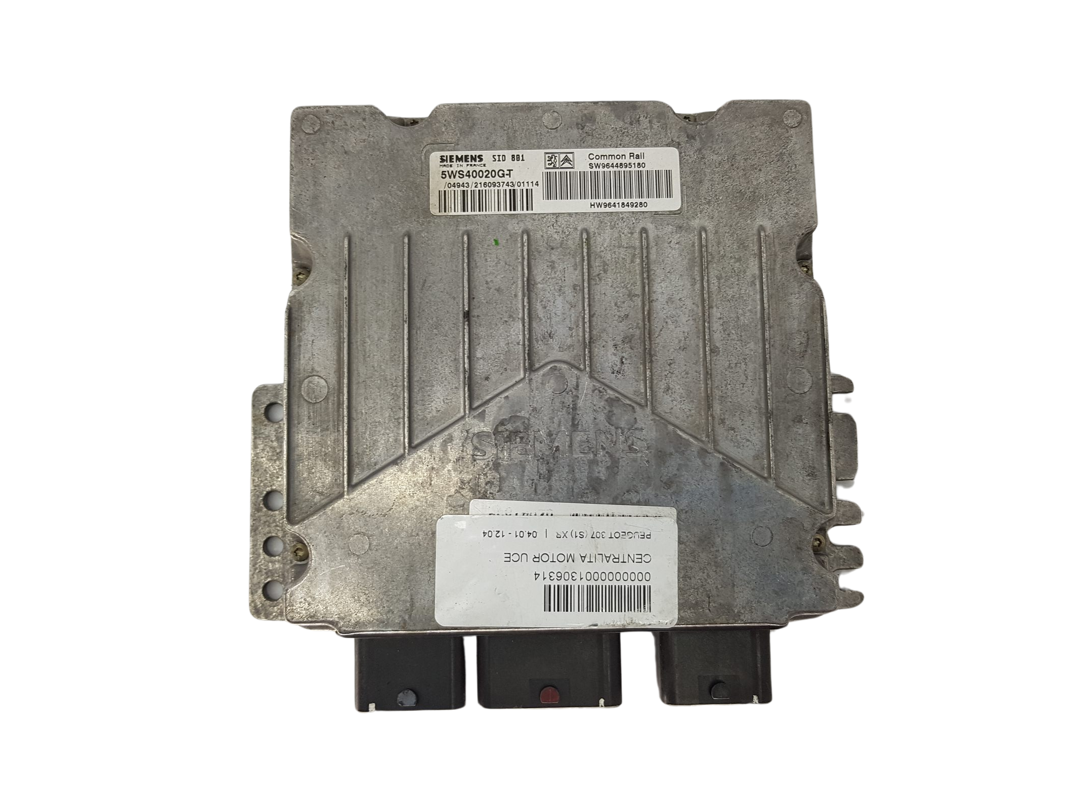 Ohjausyksikkö 5WS40020G-T 9644895180 9641849280 PSA Siemens 3419 main product photo