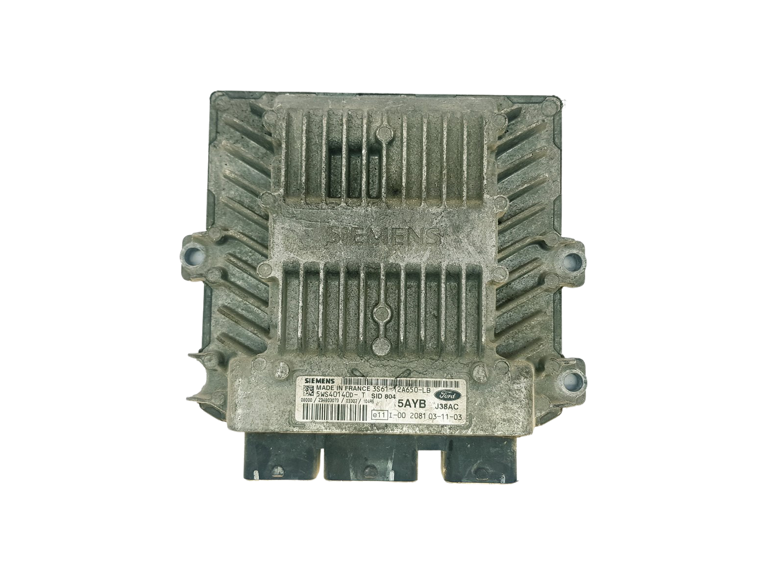 Ohjausyksikkö 3S61-12A650-LB 5WS40140D-T SID 804 Ford Siemens 33044 main product photo
