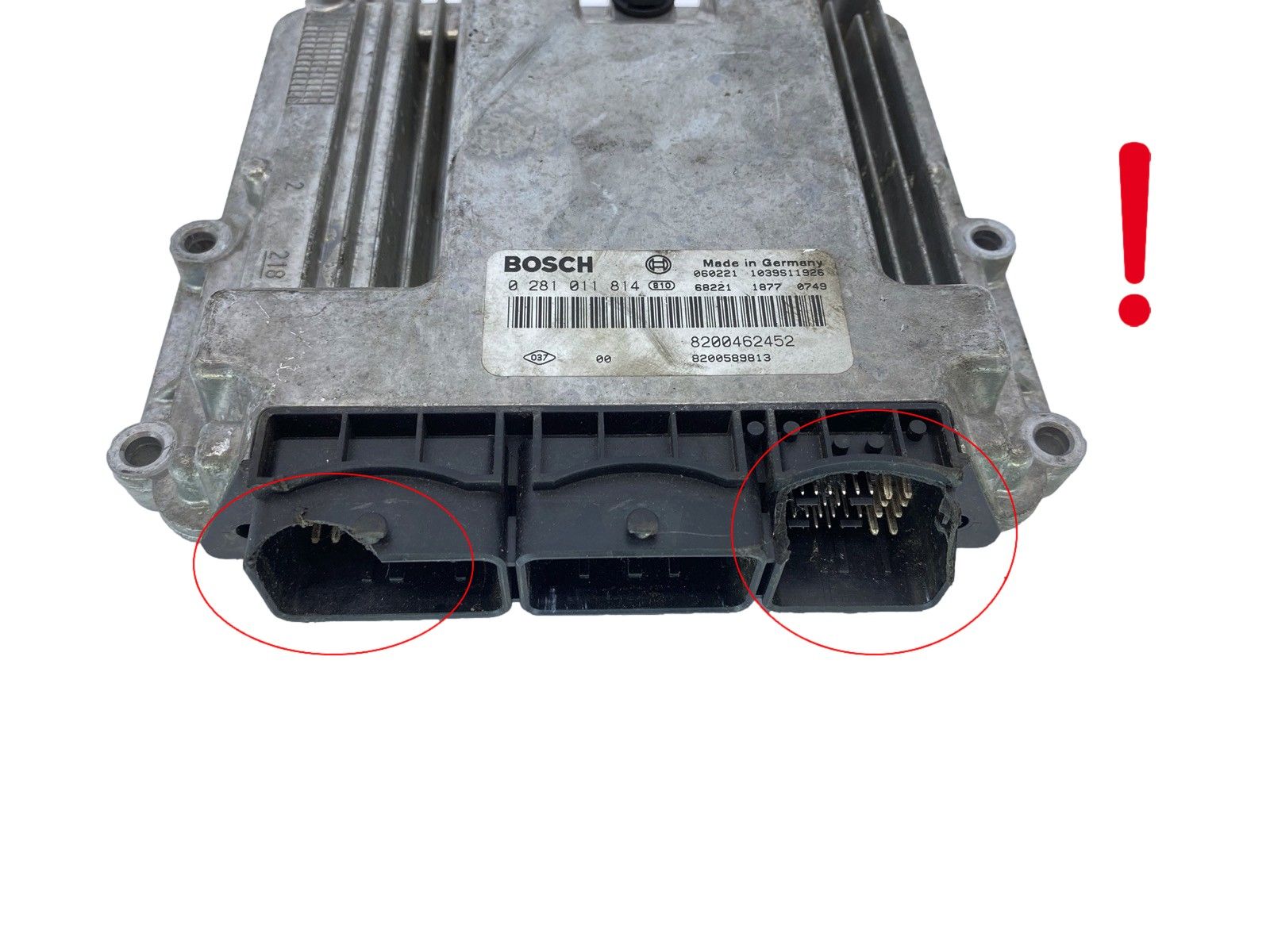 Ohjausyksikkö 0281011814 8200462452 8200589813 Renault Bosch 62267 main product photo