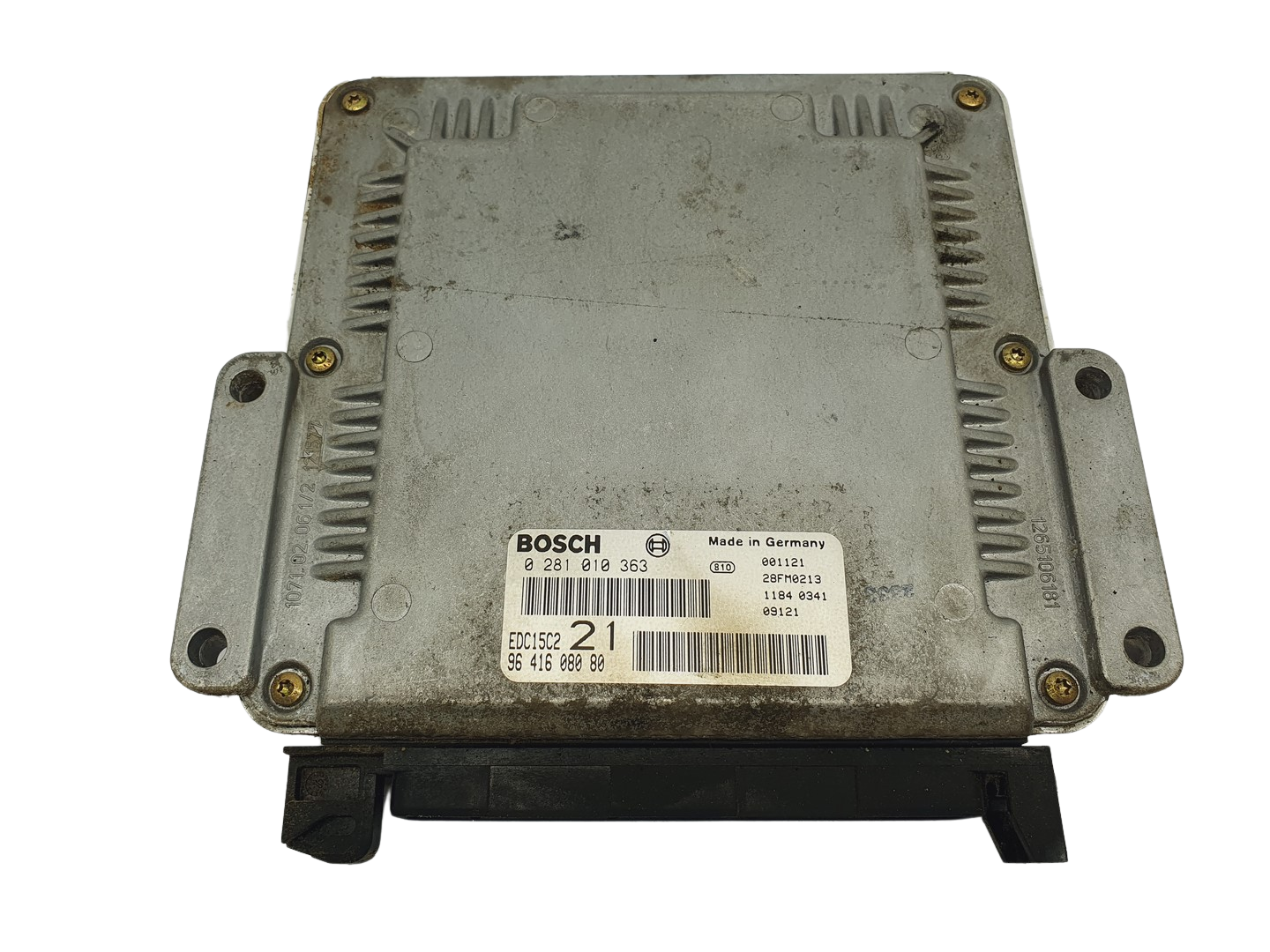 Ohjausyksikkö 0281010363 9641608080 28FM0213 PSA Bosch 68361 main product photo