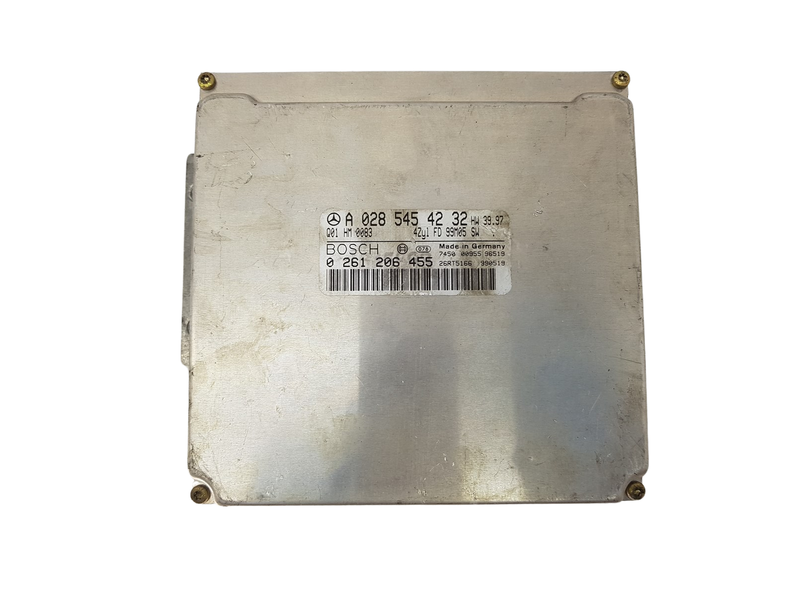 Ohjausyksikkö A0285454232 0261206455 Mercedes Bosch 3420 main product photo
