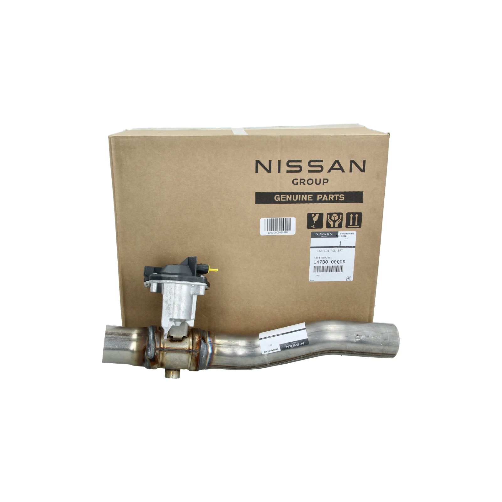 Egr Venttiili Alkuperäinen 147B000Q0D 147253272R Nissan Renault main product photo