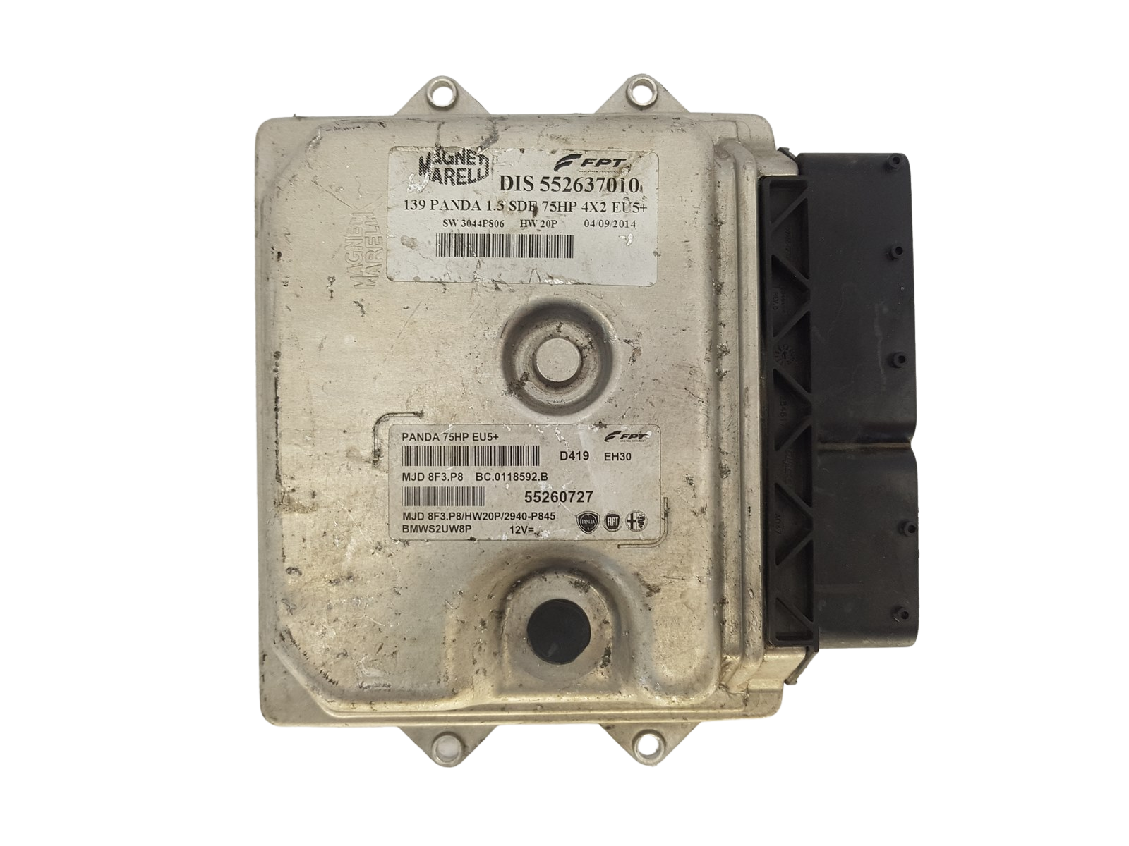 Moottorin Ohjausyksikkö 55260727 MJD8F3.P8 Fiat Magneti Marelli 1138 main product photo