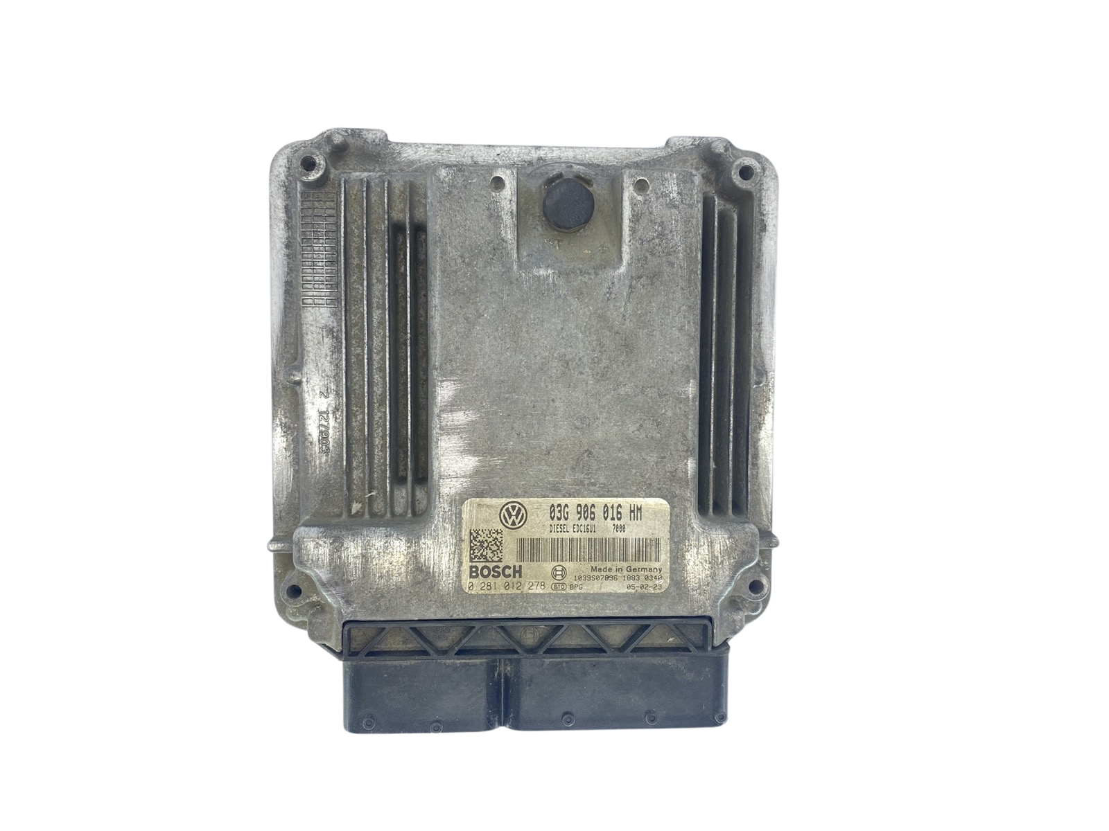 Ohjausyksikkö 03G906016HM 0281012278 VW Seat Bosch 62983 main product photo