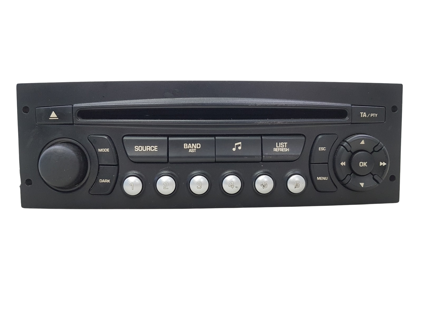 Radio-CD-soitin Citroen Peugeot 96662669XT PSARCD441-70 Continental 1181 main product photo