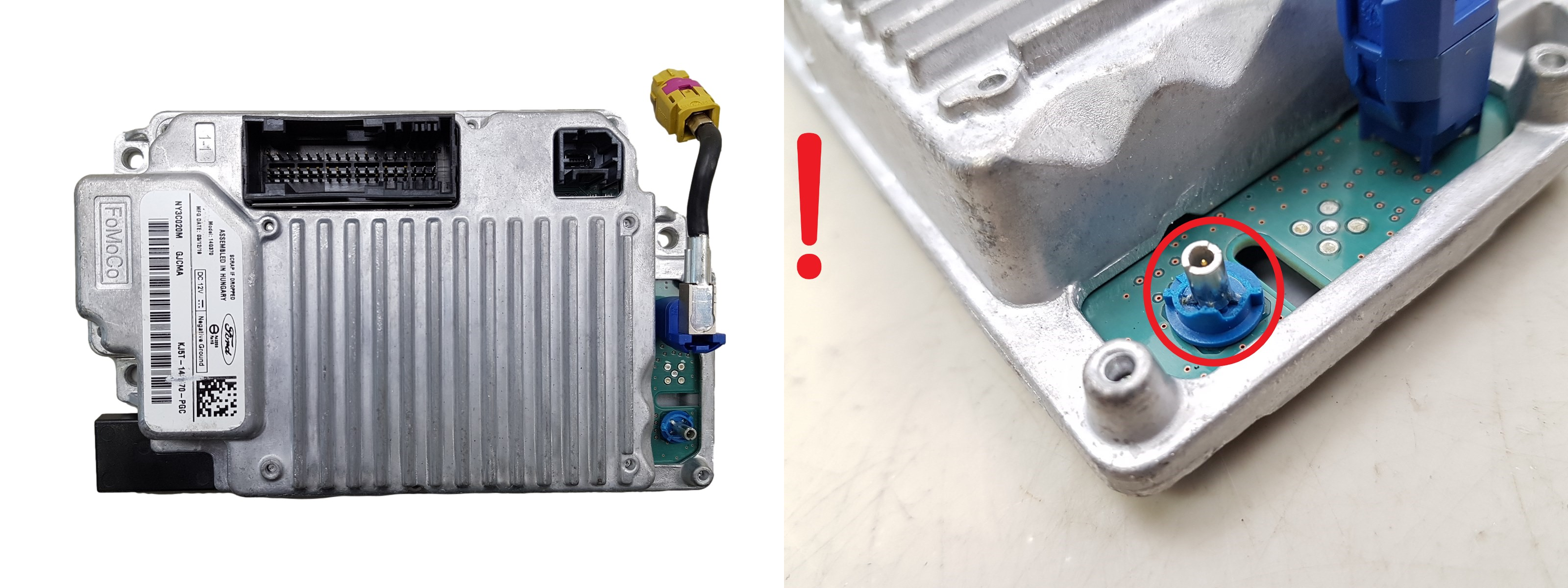 Ohjausyksikön moduuli Navi Radio Ford Kuga 2 KJ5T-14G370-PGC main product photo
