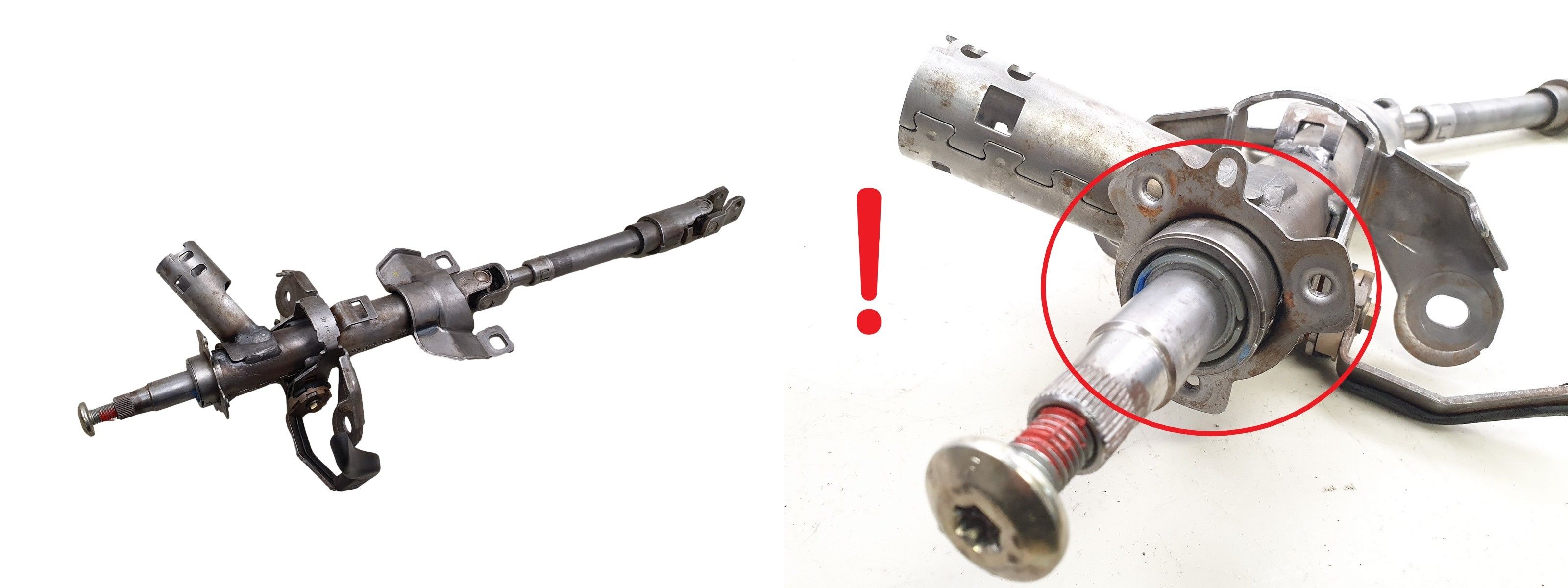 Ohjausakseli 4123J9 93897 Peugeot 206 main product photo