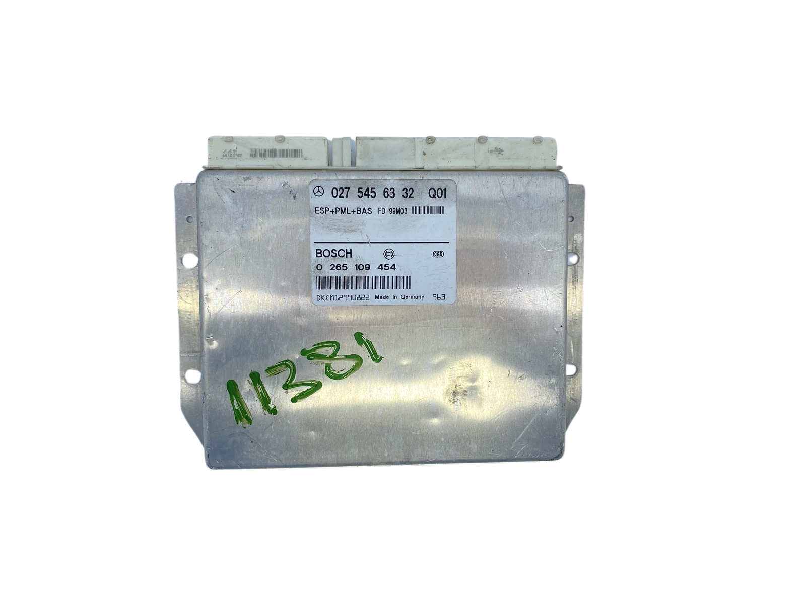 Ohjausyksikkö 0275456332 Q01 0265109454 Mercedes Bosch 60950 main product photo