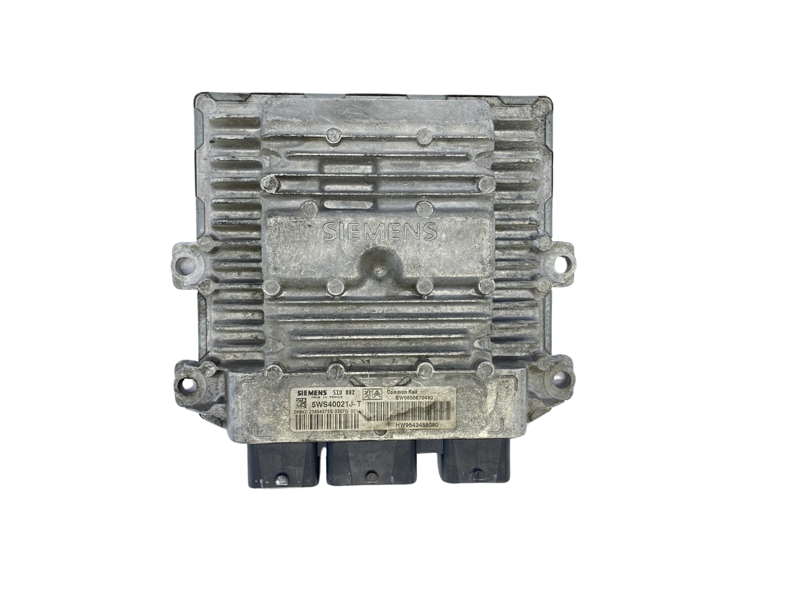 Ohjausyksikkö 9650670480 9643455080 5WS40021J-T SID802 PSA Siemens 61037 main product photo