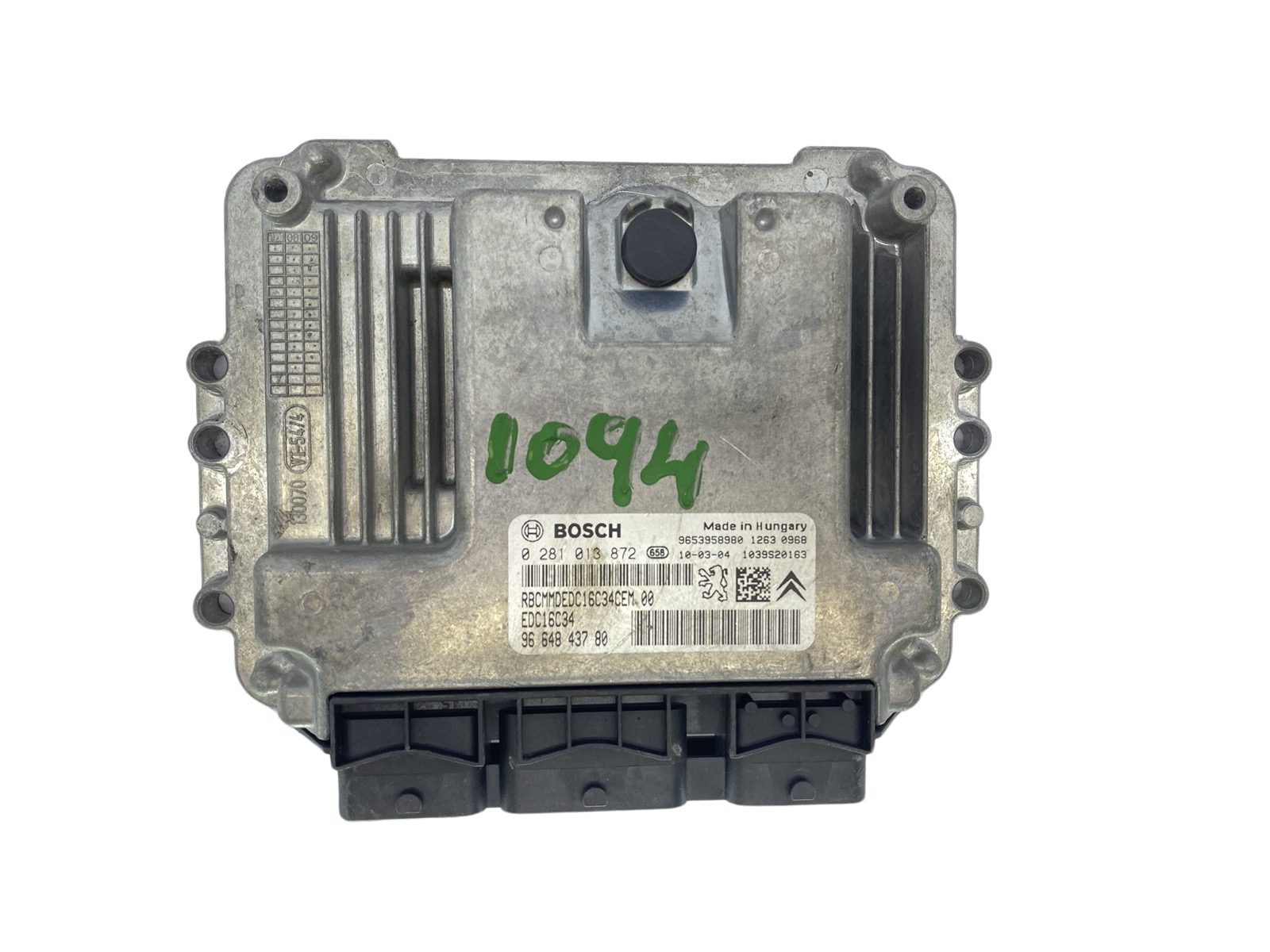 Ohjausyksikkö 0281013872 9664843780 9653958980 PSA Bosch 63371 main product photo