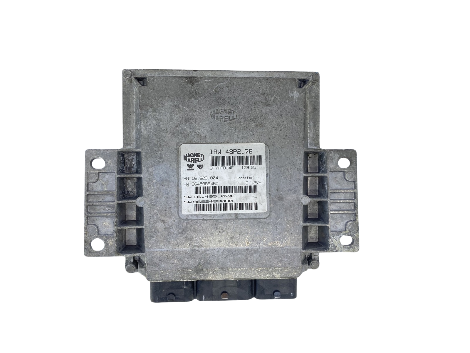 Ohjausyksikkö 9652488080 IAW48P2.76 9645989480 PSA Magneti Marelli 61294 main product photo