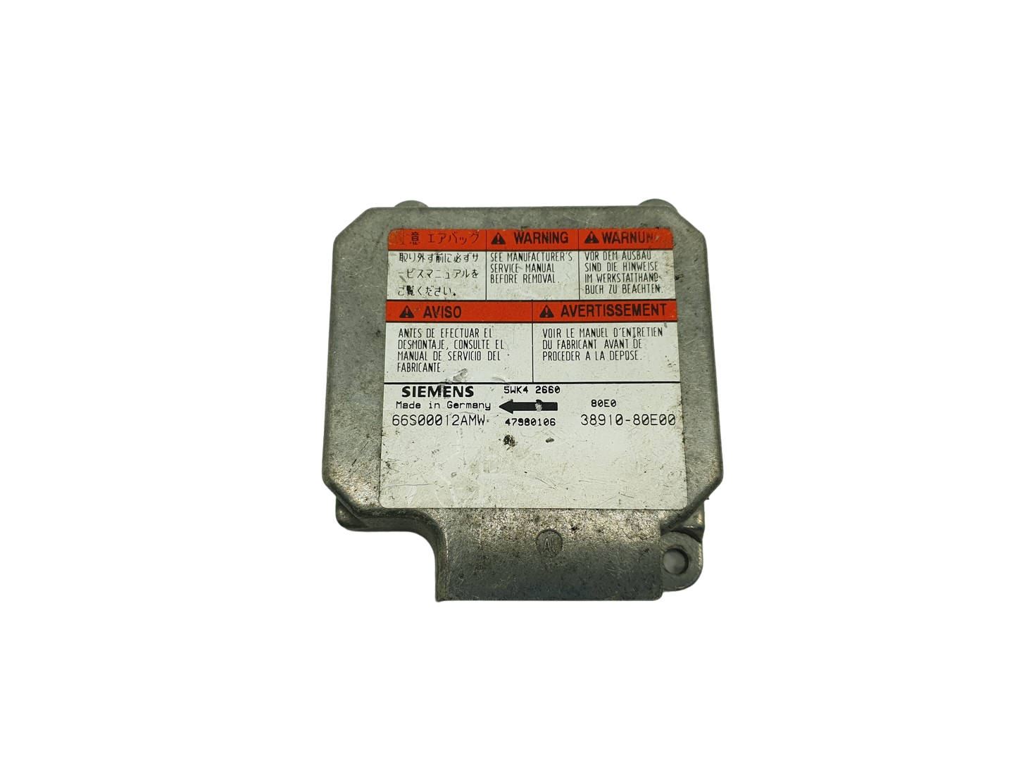 Ohjausyksikön moduuli 38910-80E00 5WK42660 Subaru Siemens 69042 main product photo