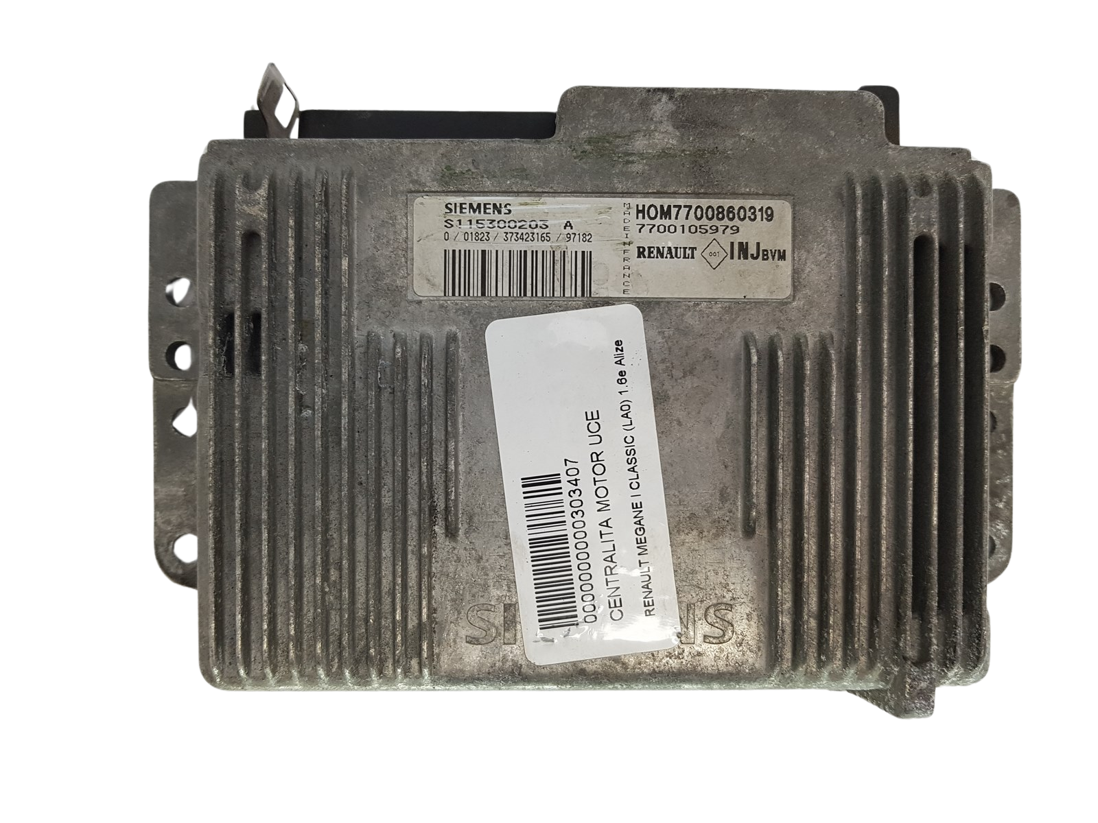 Ohjausyksikkö 7700105979 7700860319 S115300203A Renault Siemens 2953 main product photo