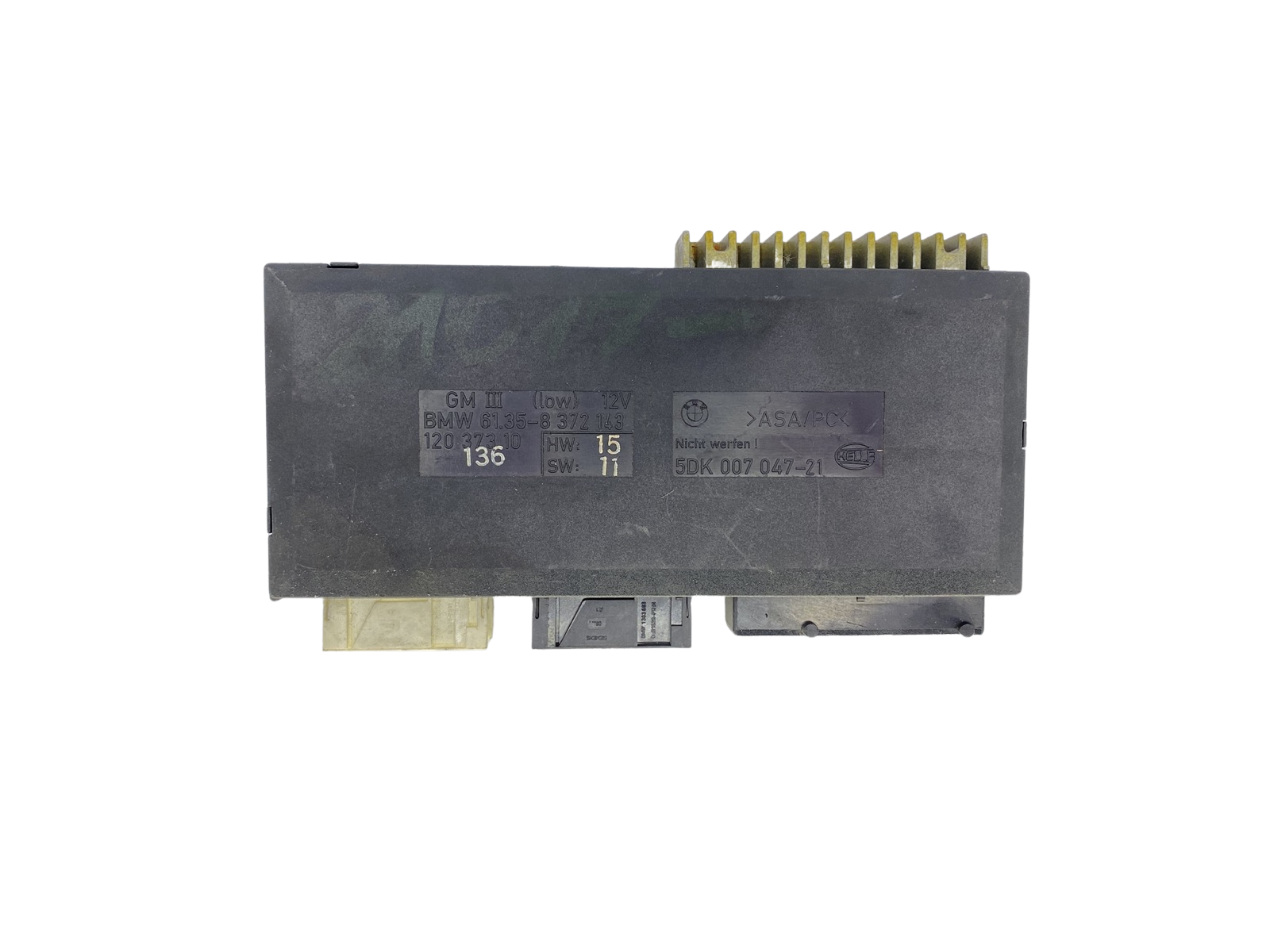 Ohjausyksikön moduuli 61.35-8372143 5DK007047-21 12037310 BMW Hella main product photo