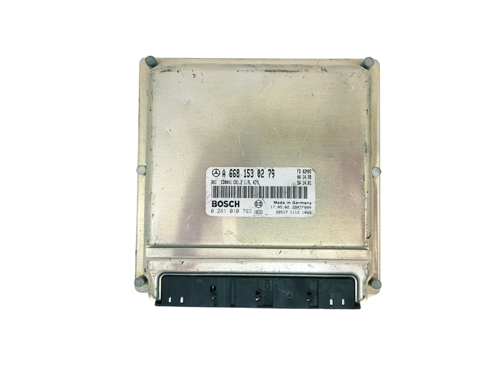 Ohjausyksikkö A6681530279 0281010793 Mercedes Bosch 31012 main product photo